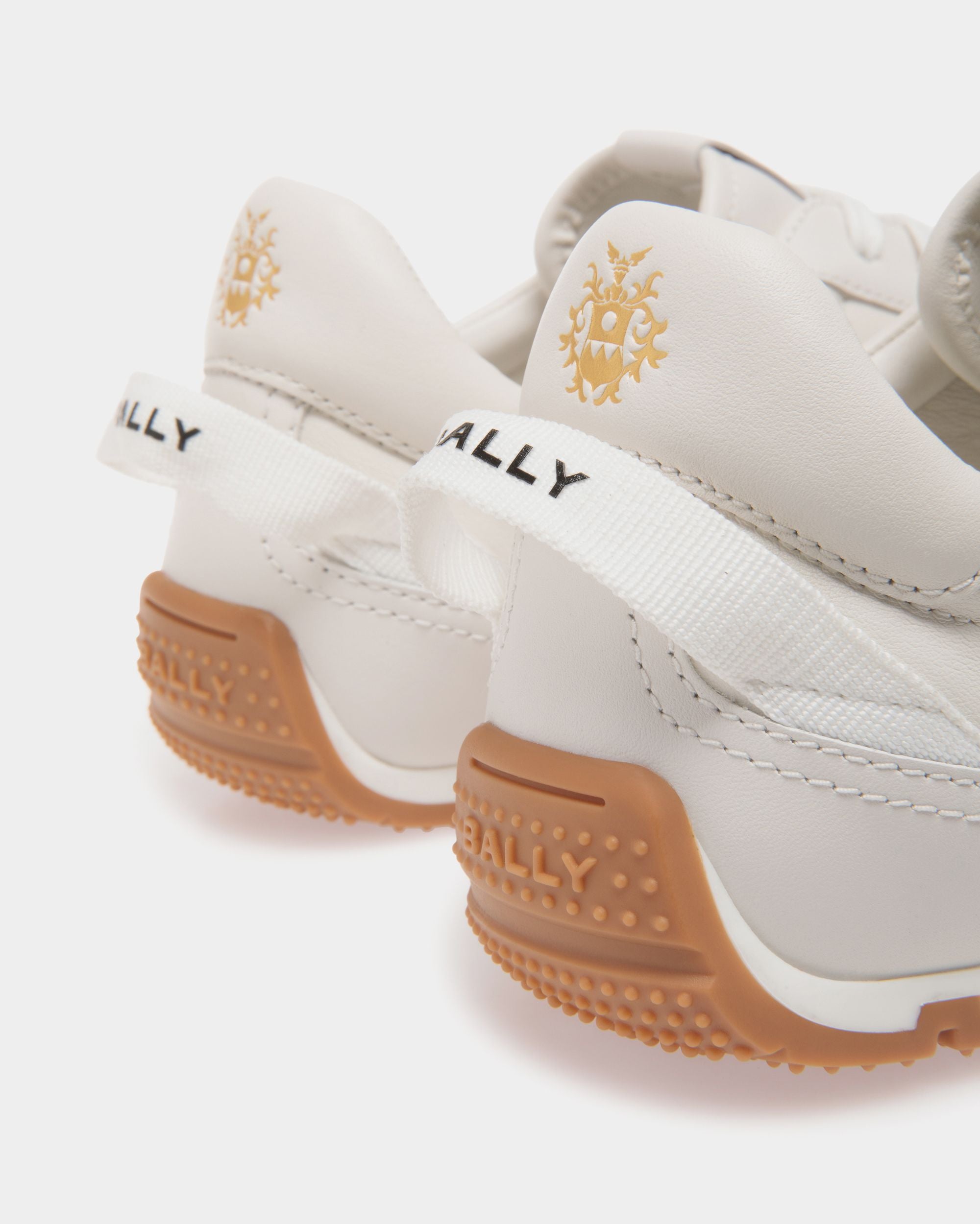 Sneaker Quarry In Pelle Bianca - Uomo - Bally - 05
