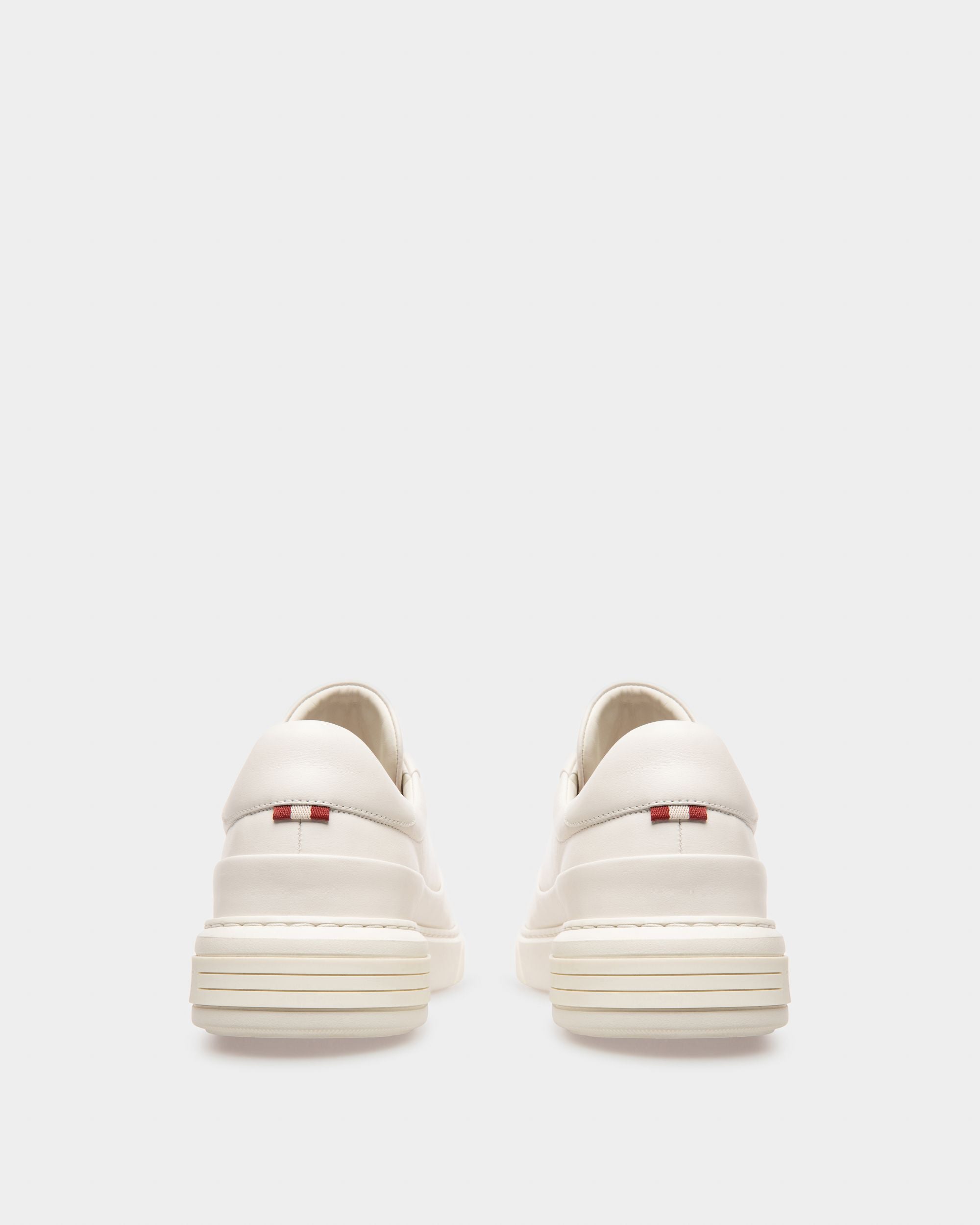 Manny Sneaker In Pelle Bianca - Uomo - Bally - 04