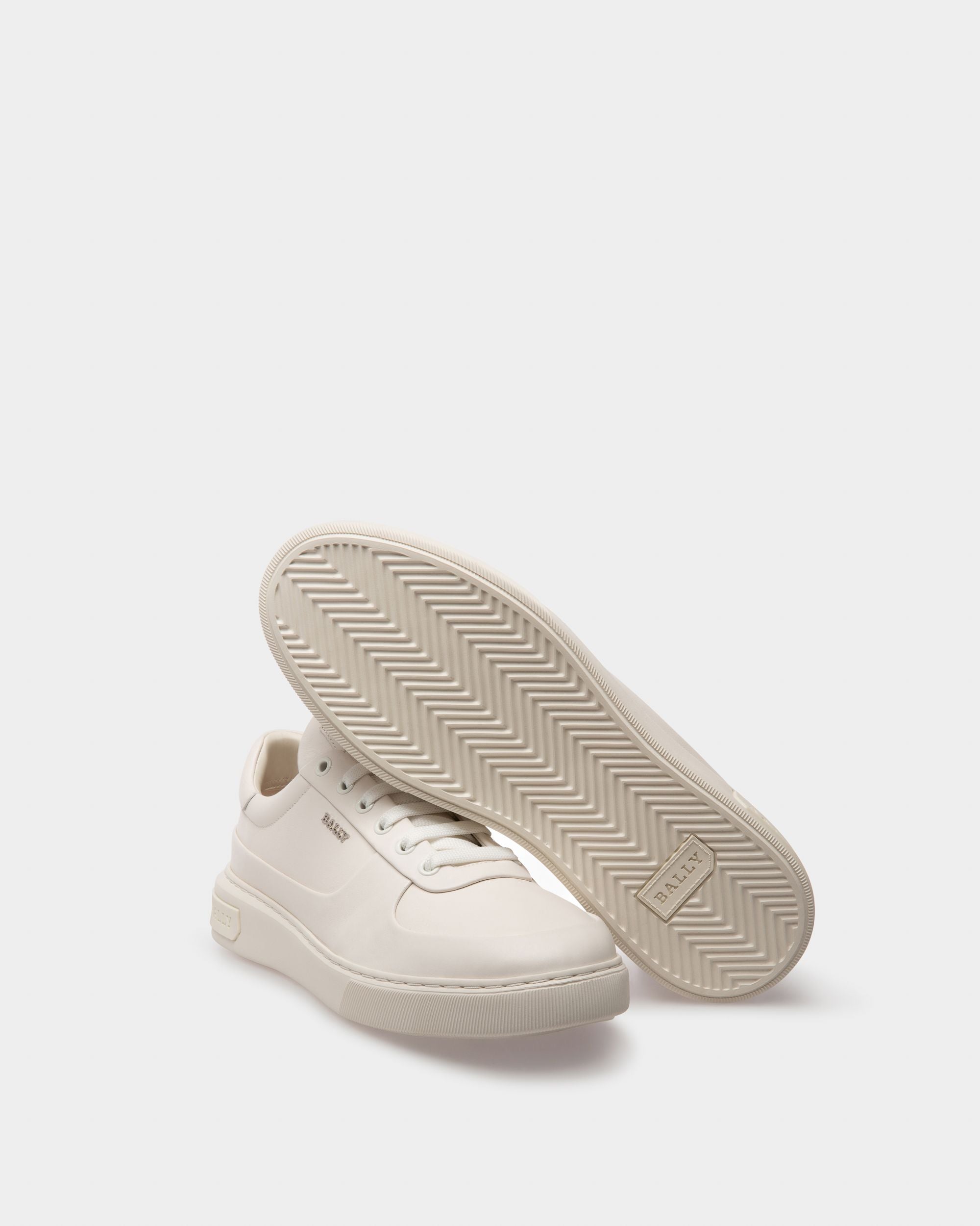 Manny Sneaker In Pelle Bianca - Uomo - Bally - 05