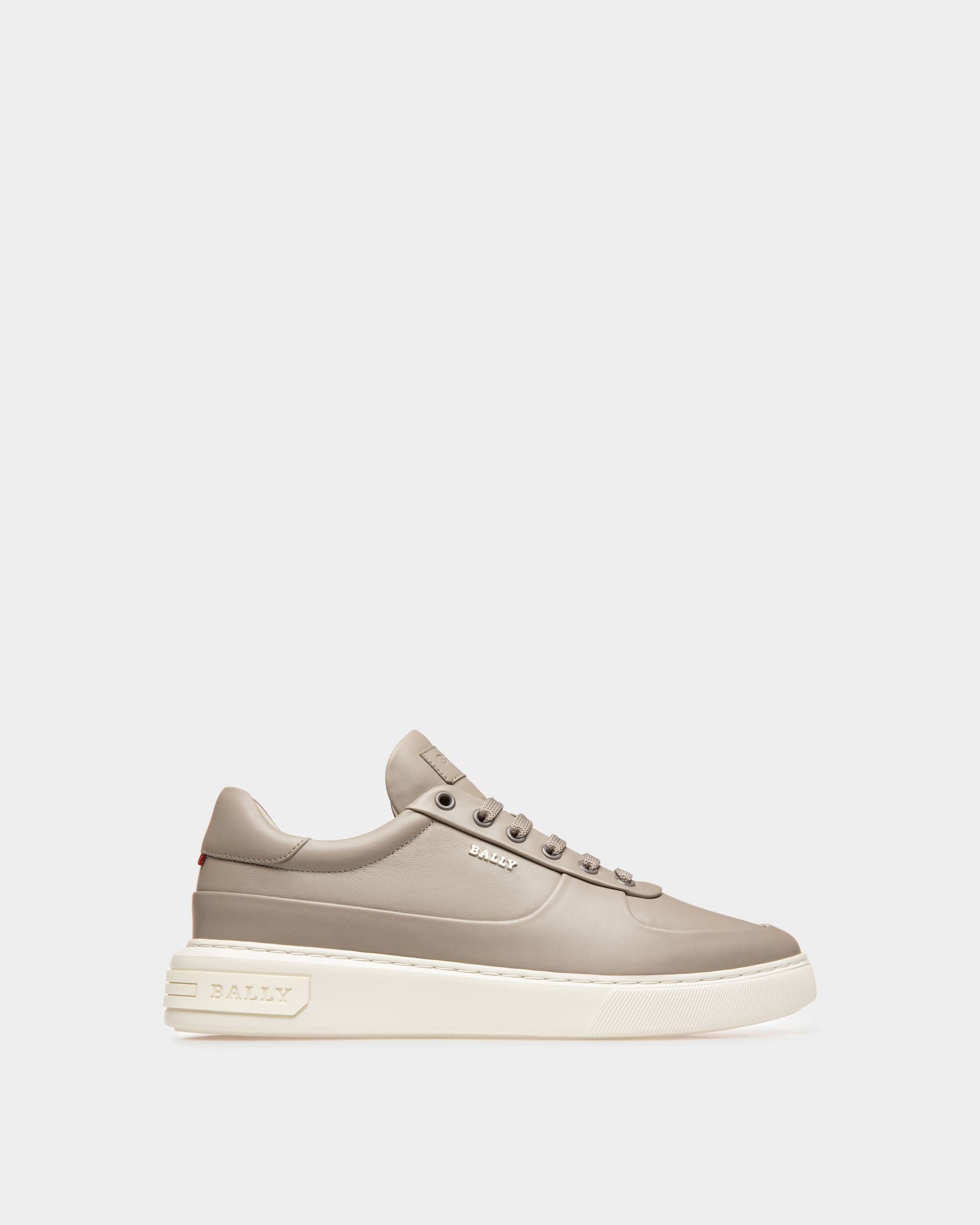 Manny Sneaker In Pelle Grigia - Uomo - Bally - 01