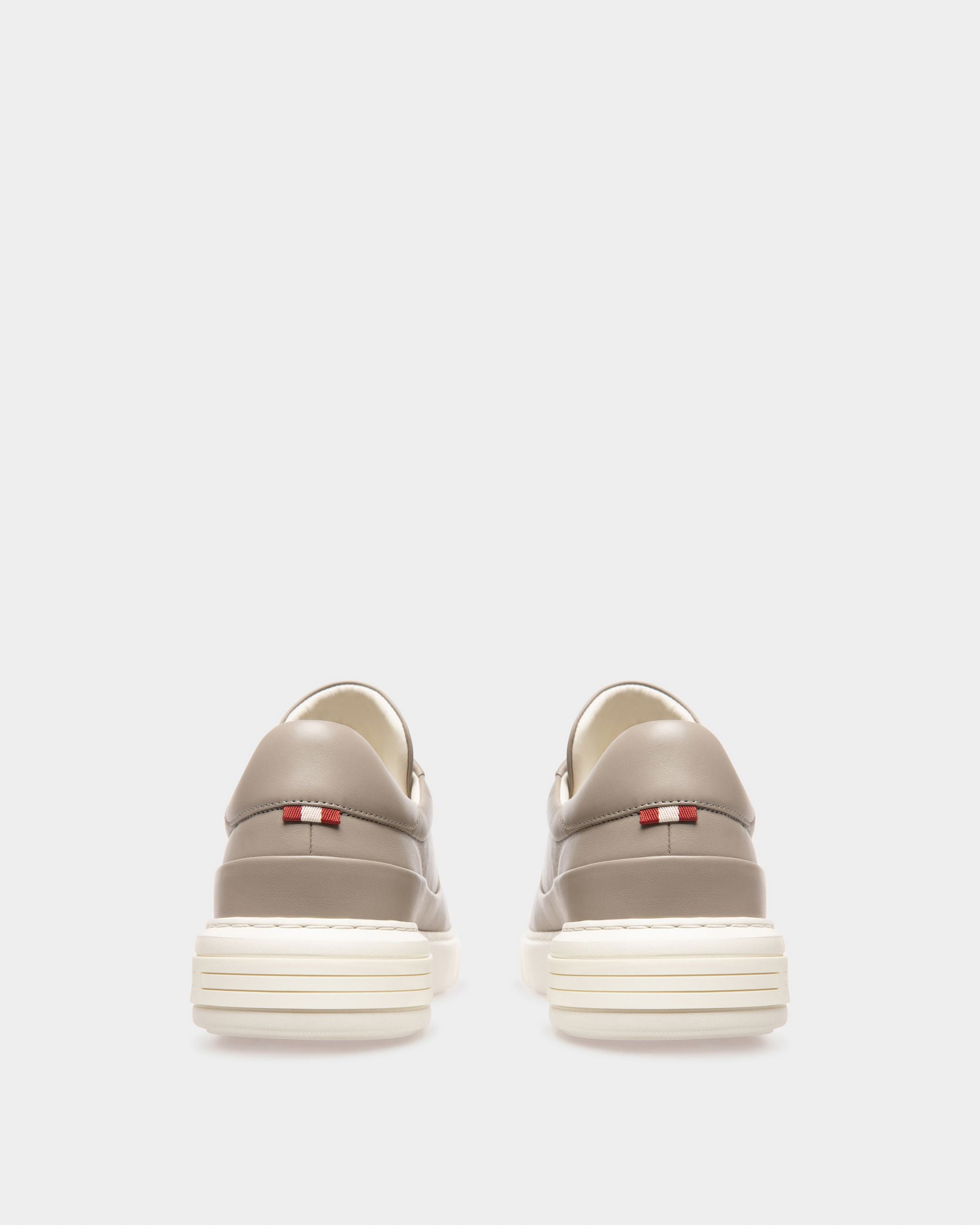 Manny Sneaker In Pelle Grigia - Uomo - Bally - 04