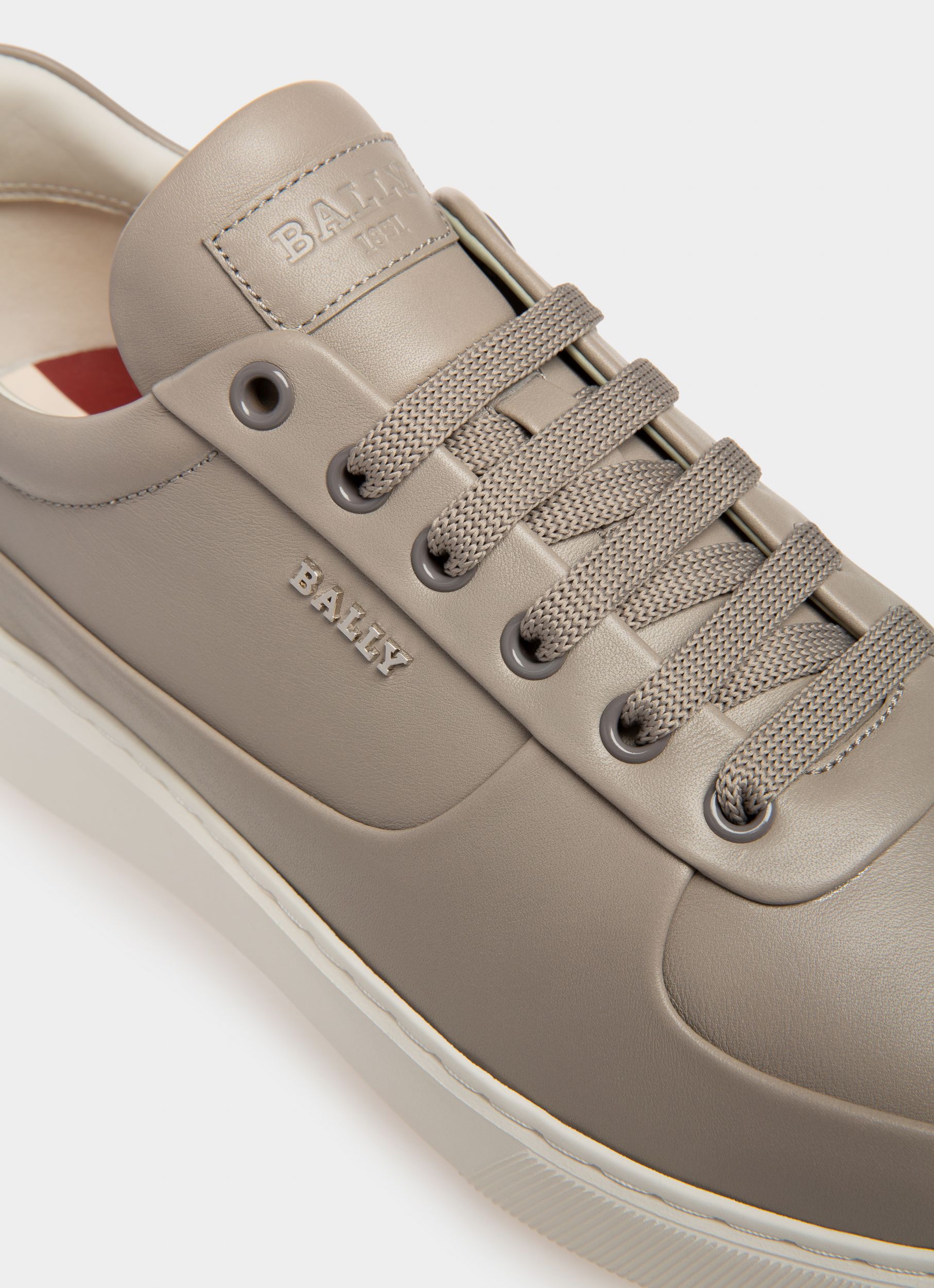 Manny Sneaker In Pelle Grigia - Uomo - Bally - 06