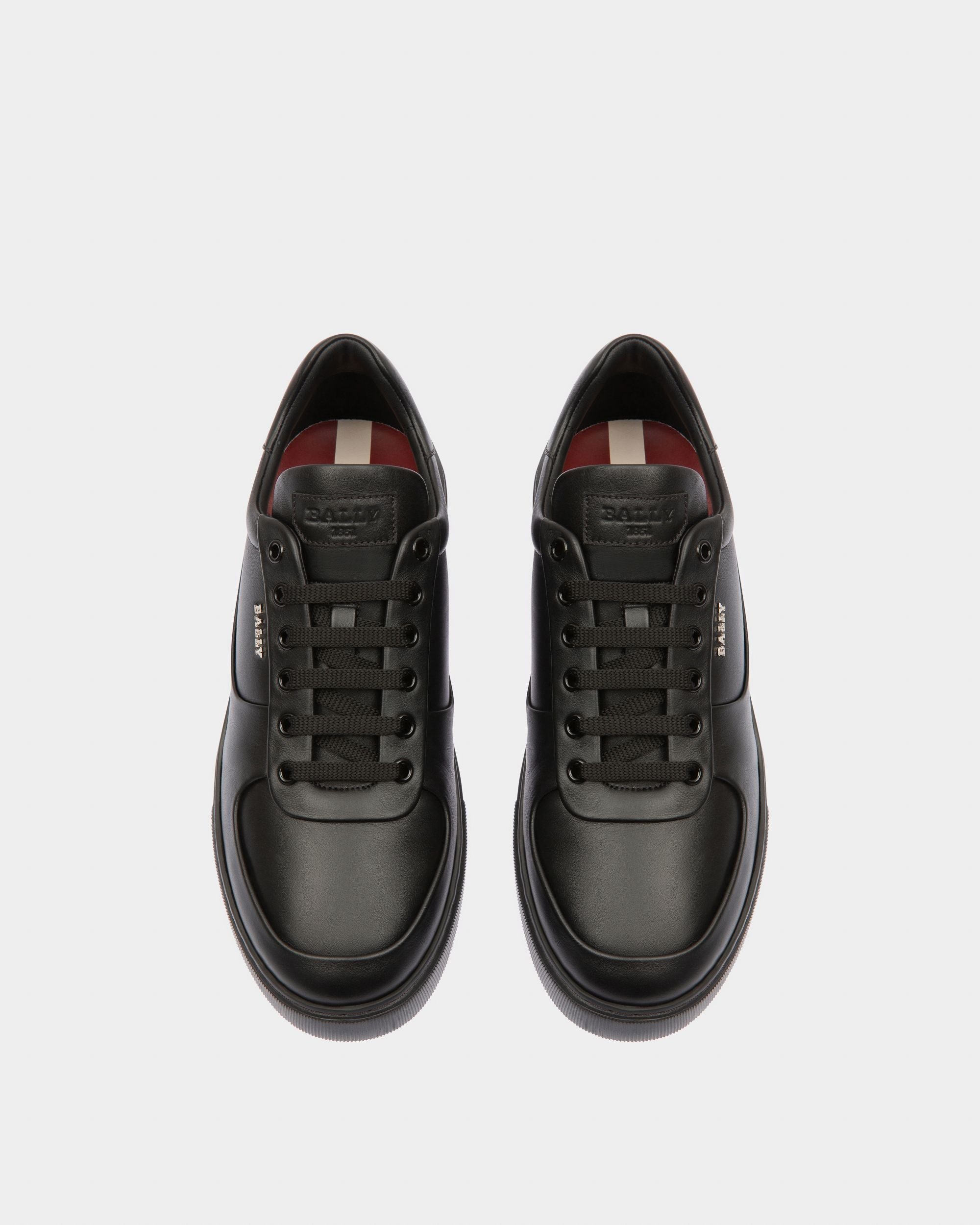 Manny Sneaker In Pelle Nera - Uomo - Bally - 02