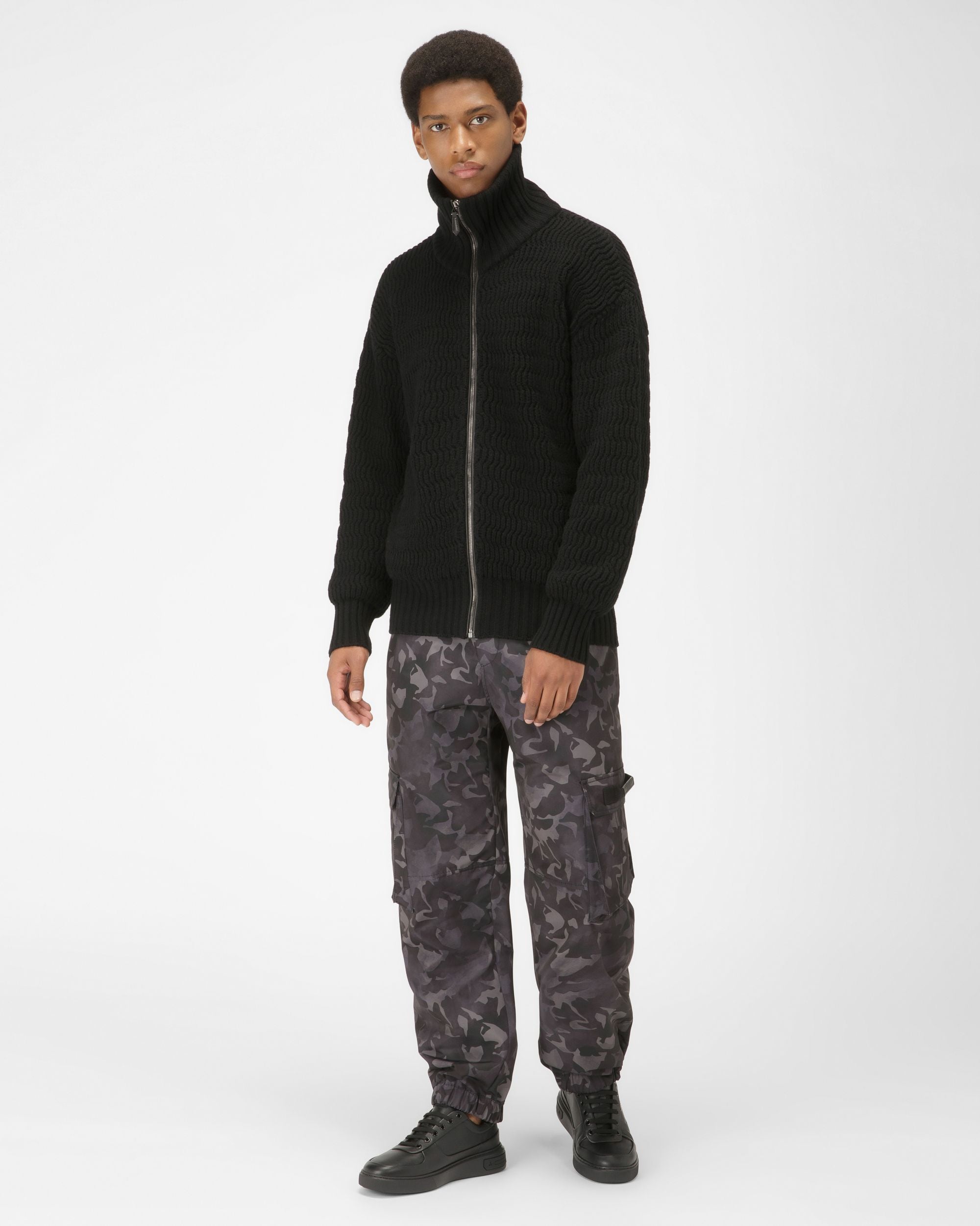 Manny Sneaker In Pelle Nera - Uomo - Bally - 03
