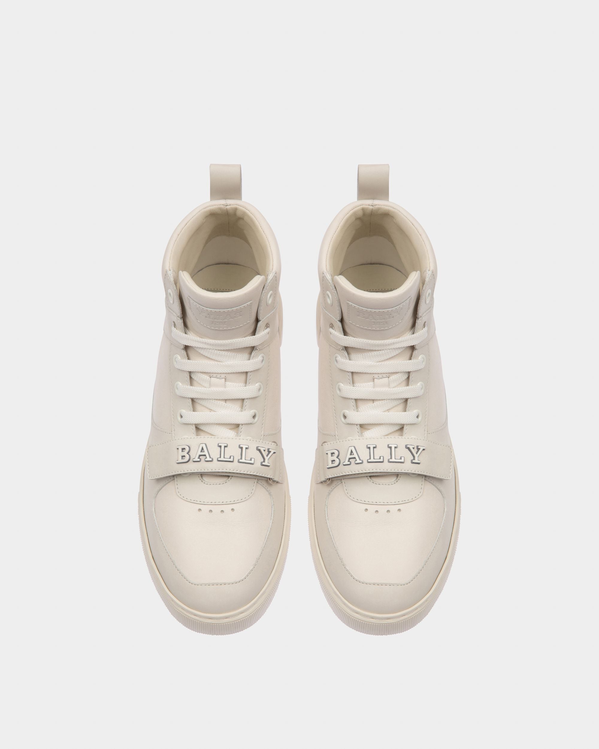 Merryk Sneakers In Pelle Bianca - Uomo - Bally - 02