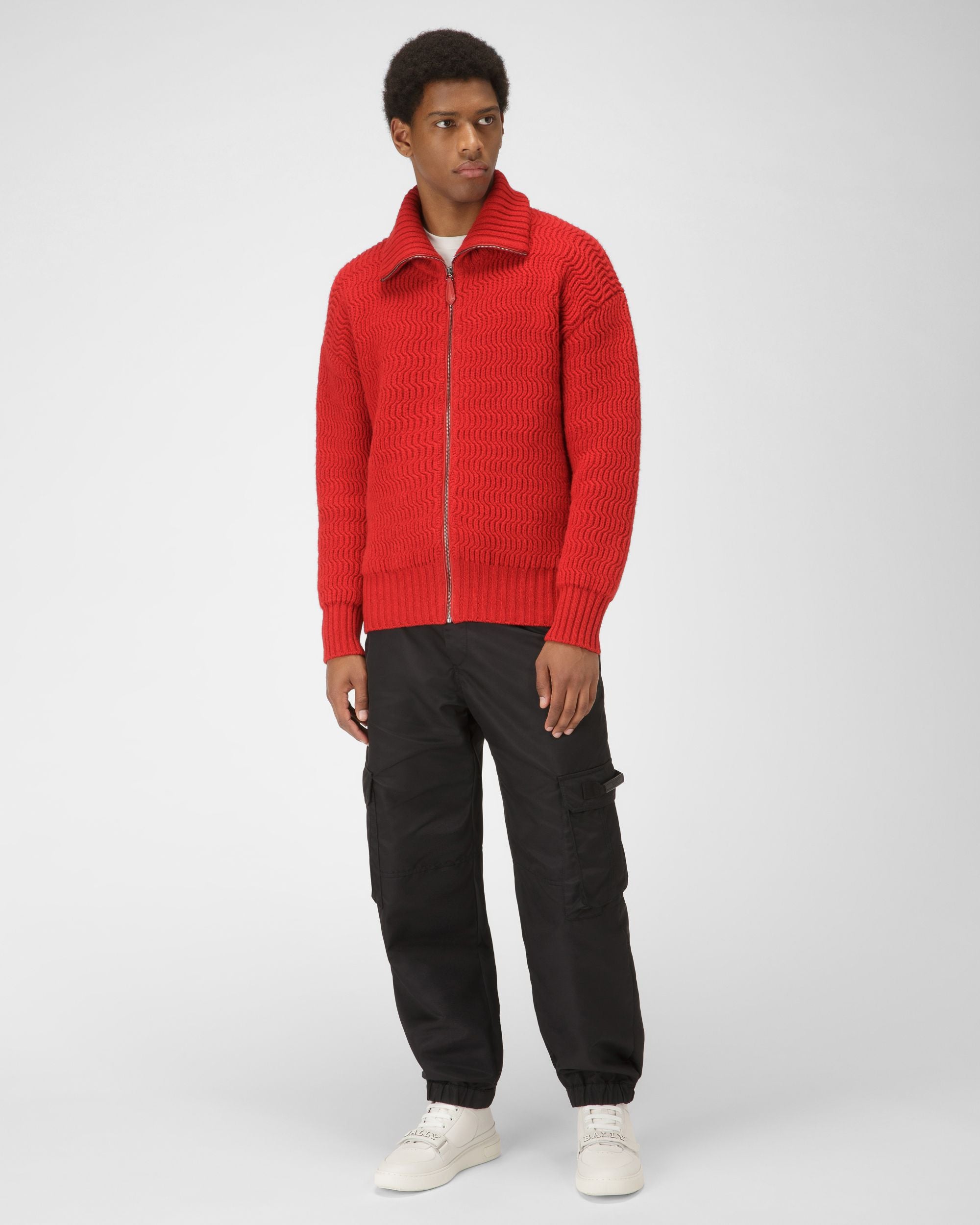 Merryk Sneakers In Pelle Bianca - Uomo - Bally - 03