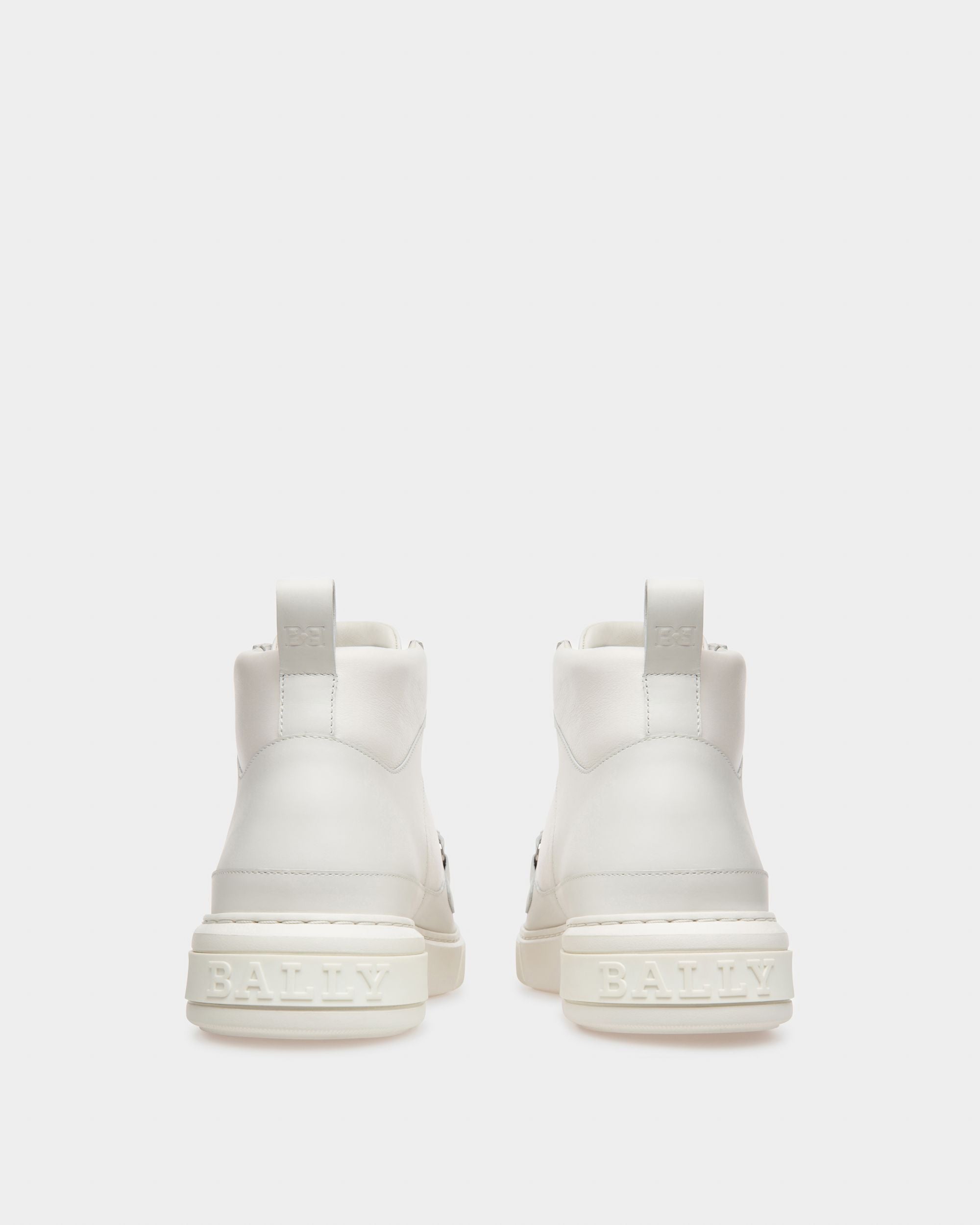 Merryk Sneakers In Pelle Bianca - Uomo - Bally - 04