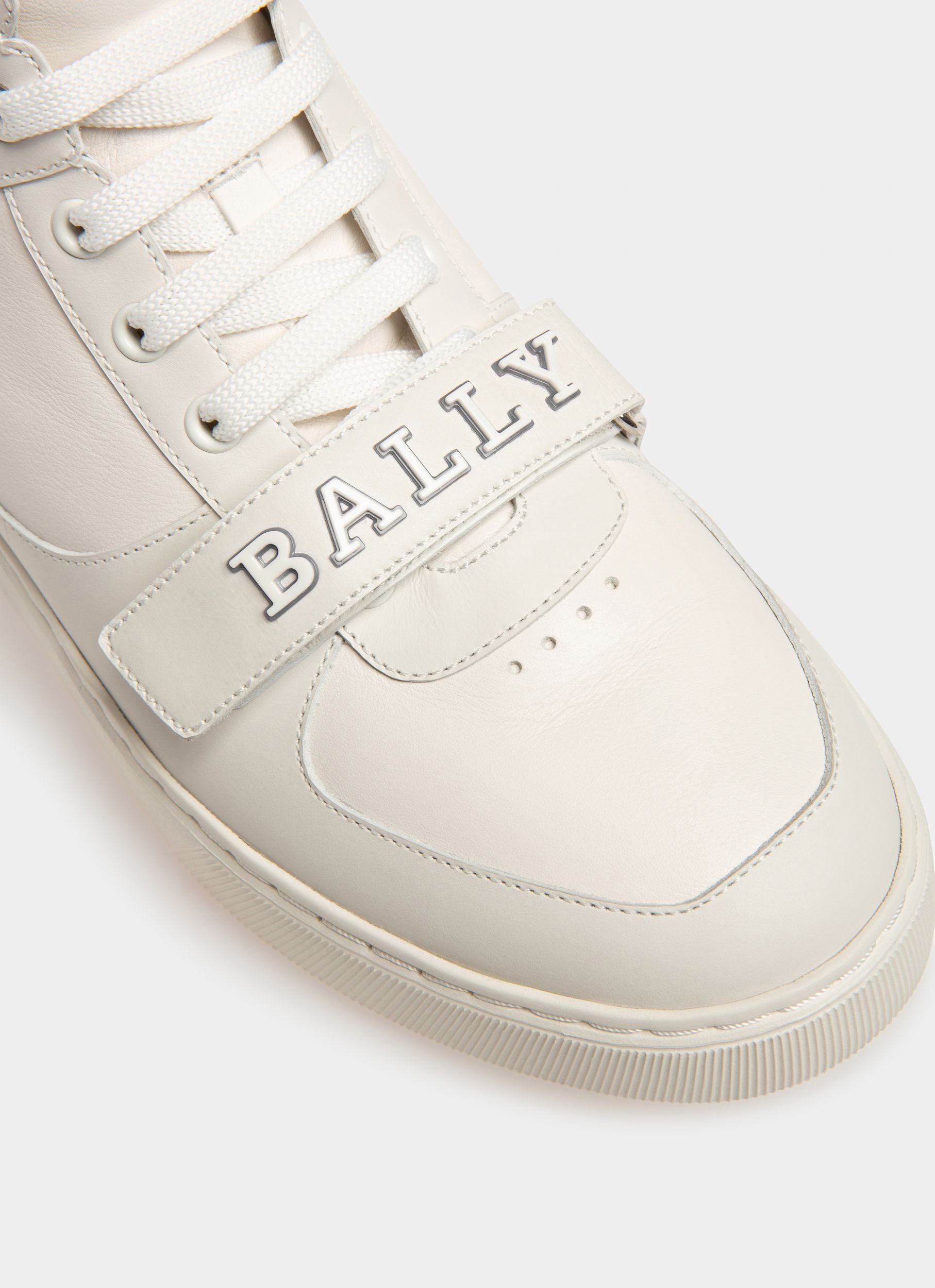 Merryk Sneakers In Pelle Bianca - Uomo - Bally - 06