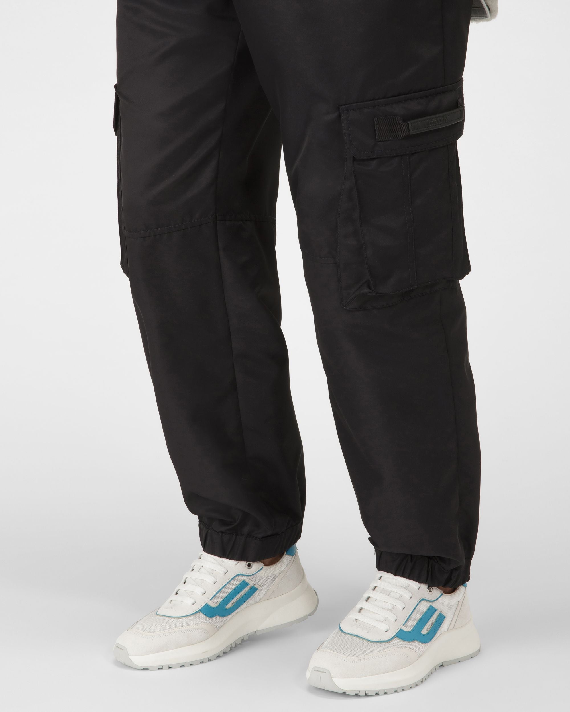 Demmy Sneaker In Mesh E Pelle Bianca - Uomo - Bally - 05