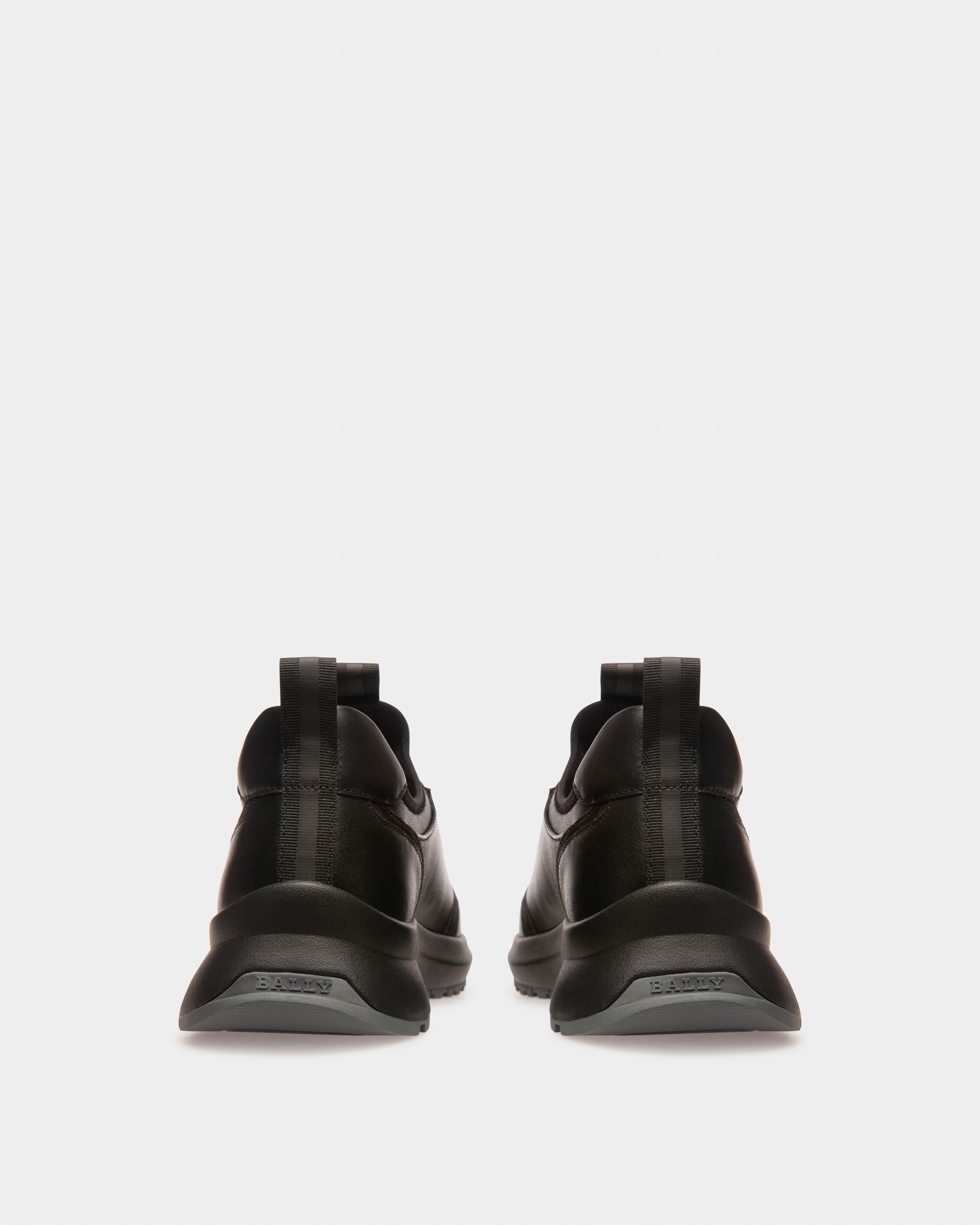 Deven Sneaker In Pelle Nera - Uomo - Bally - 04