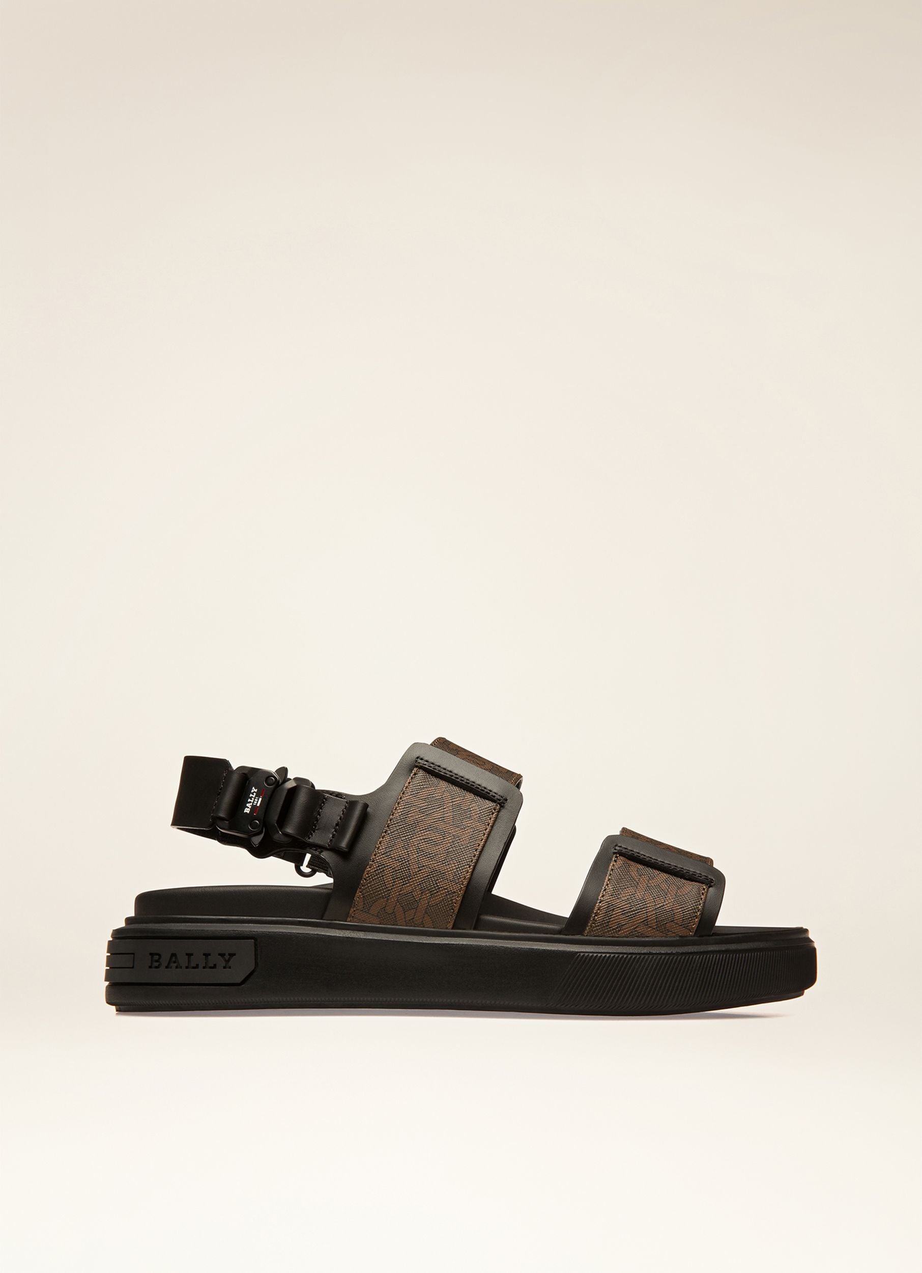 Jaron Sandali In Tpu Marrone - Uomo - Bally - 01