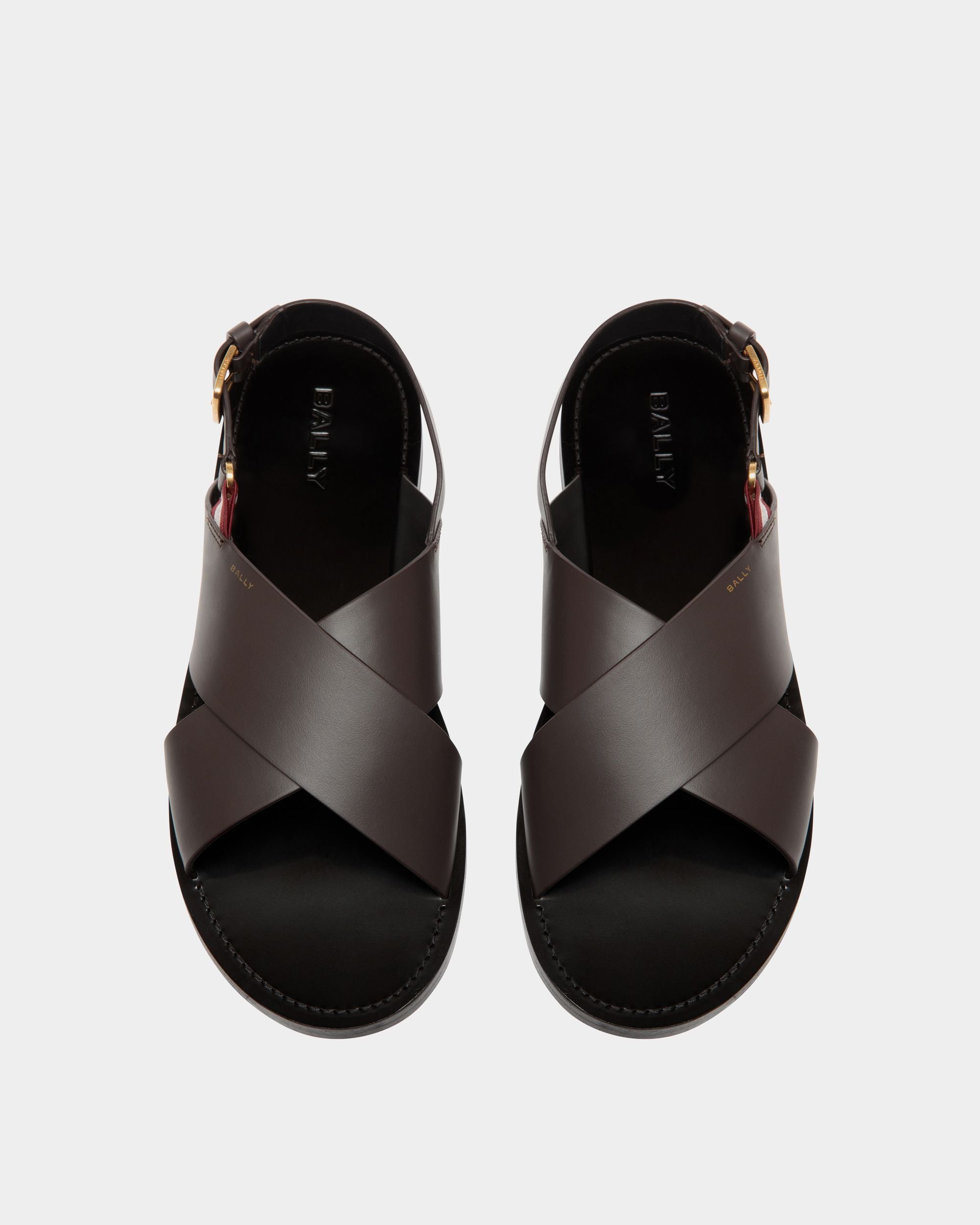Chateau Sandal In Brown Bovine - Uomo - Bally - 04