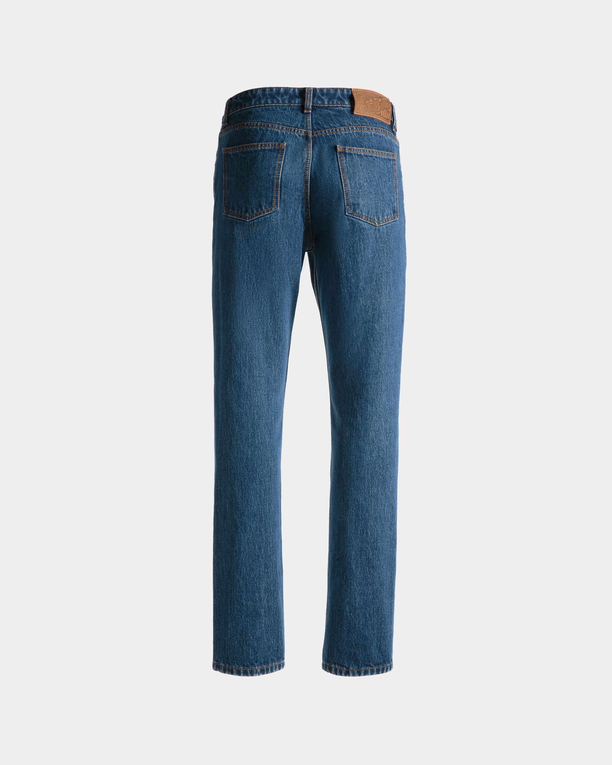 Pantalone In Cotone Denim Blu - Uomo - Bally - 03