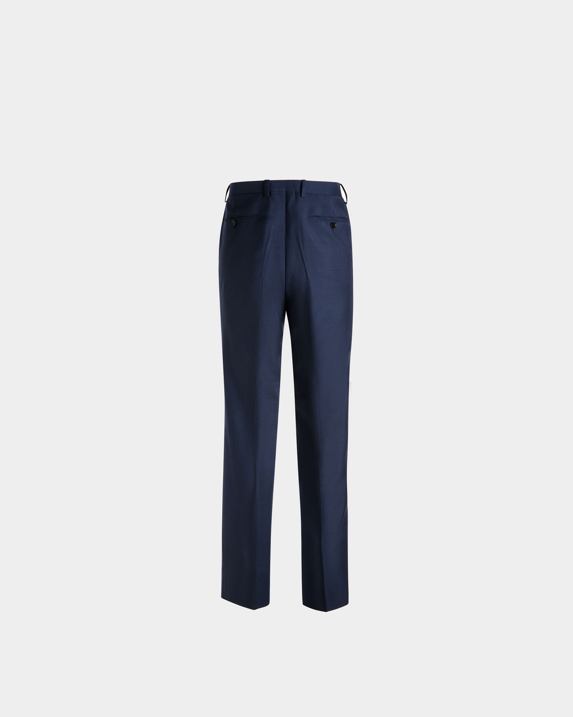 Pantalone A Gamba Dritta In Misto Lana - Uomo - Bally - 06