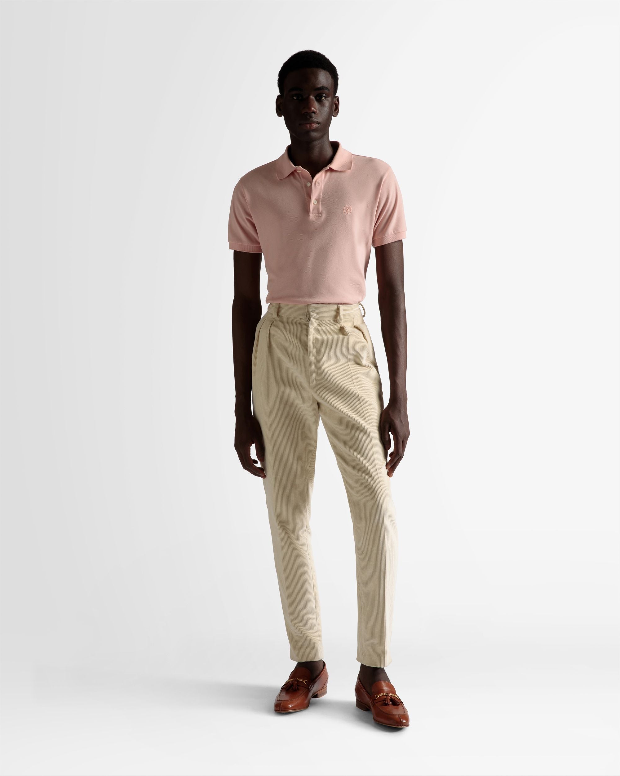 Pantalone Dal Taglio Sartoriale A Gamba Dritta In Lana Avorio - Uomo - Bally - 02