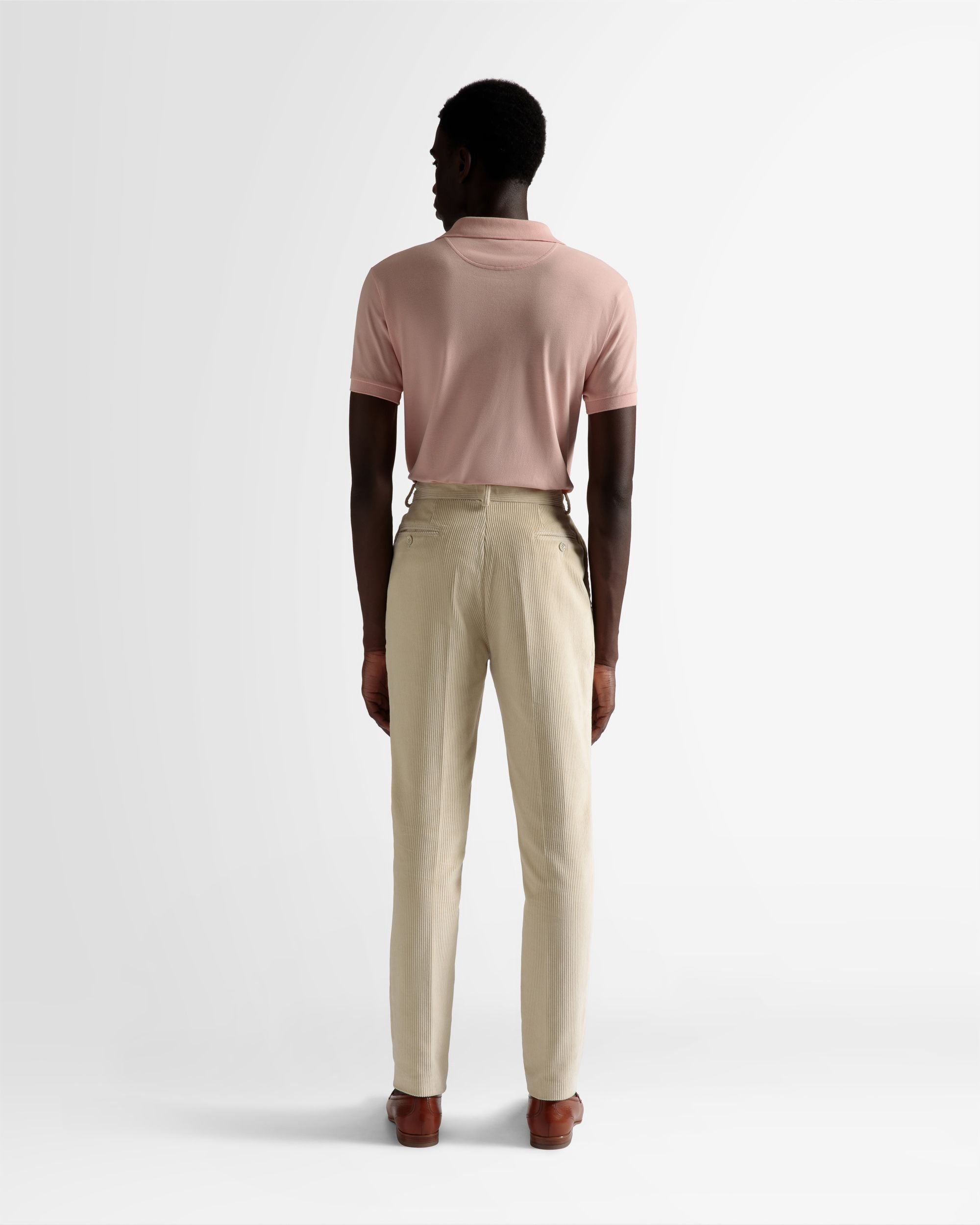 Pantalone Dal Taglio Sartoriale A Gamba Dritta In Lana Avorio - Uomo - Bally - 06