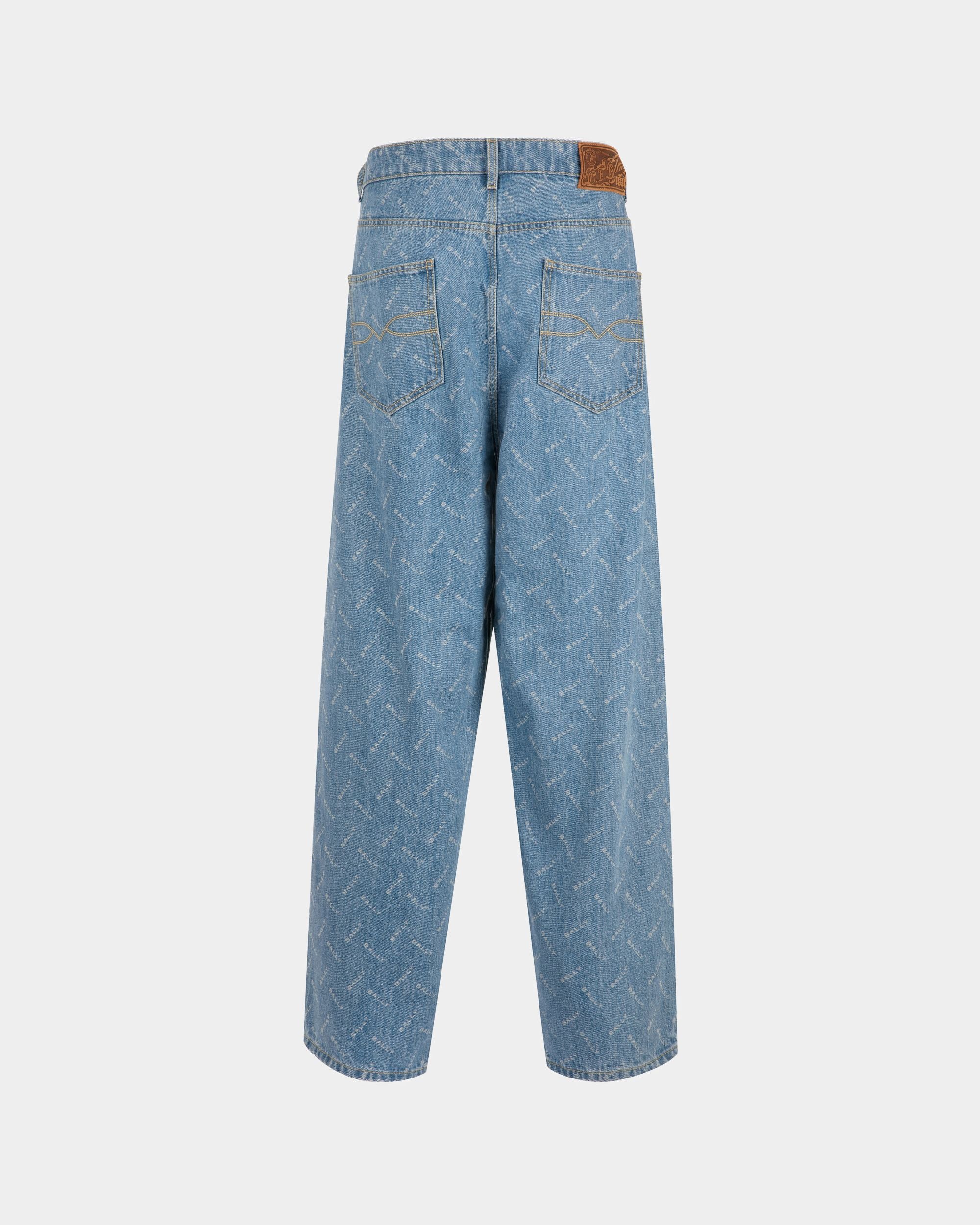 Pantalone In Cotone Denim Azzurro - Uomo - Bally - 02