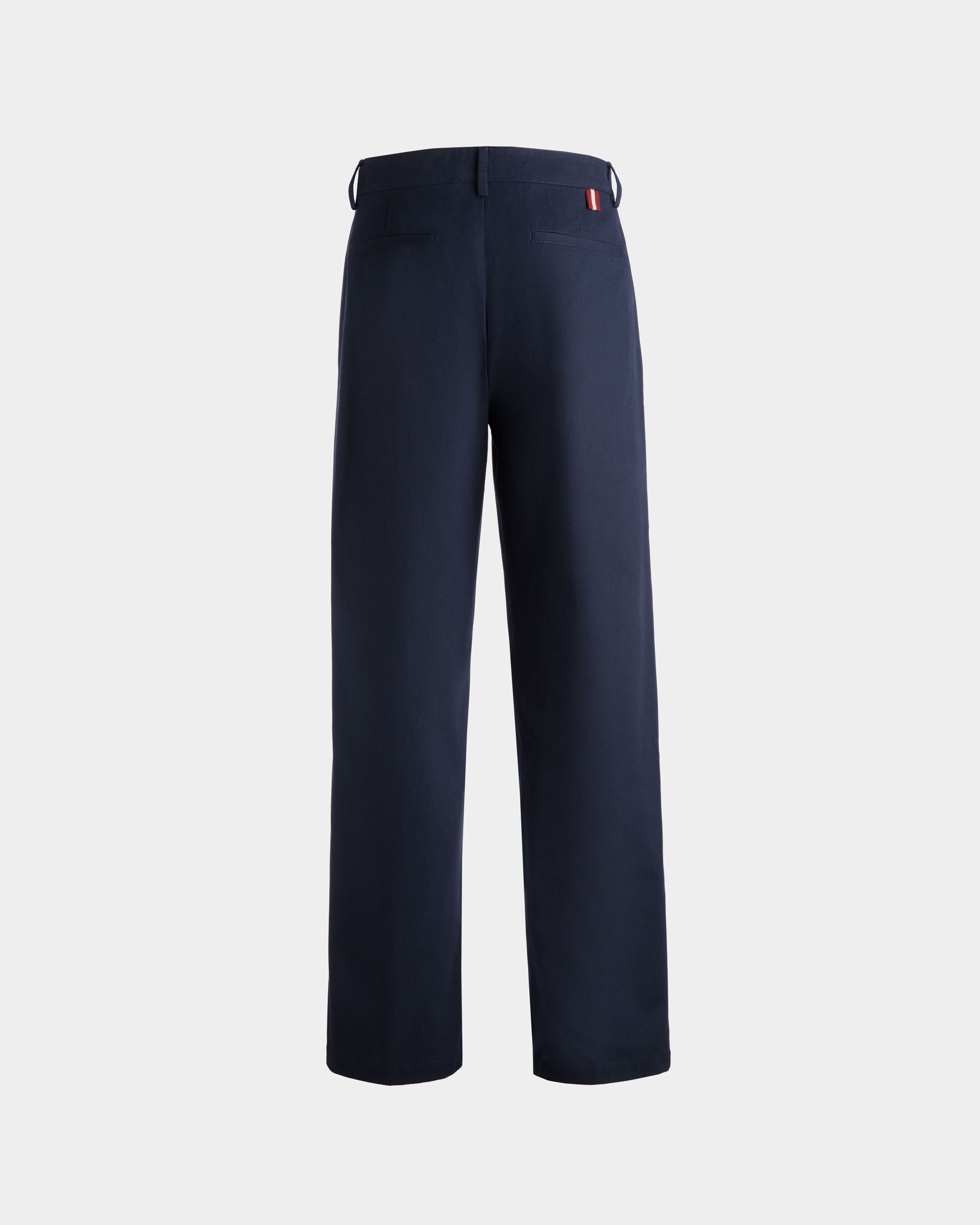 Pantalone In Cotone Blu Scuro - Uomo - Bally - 07