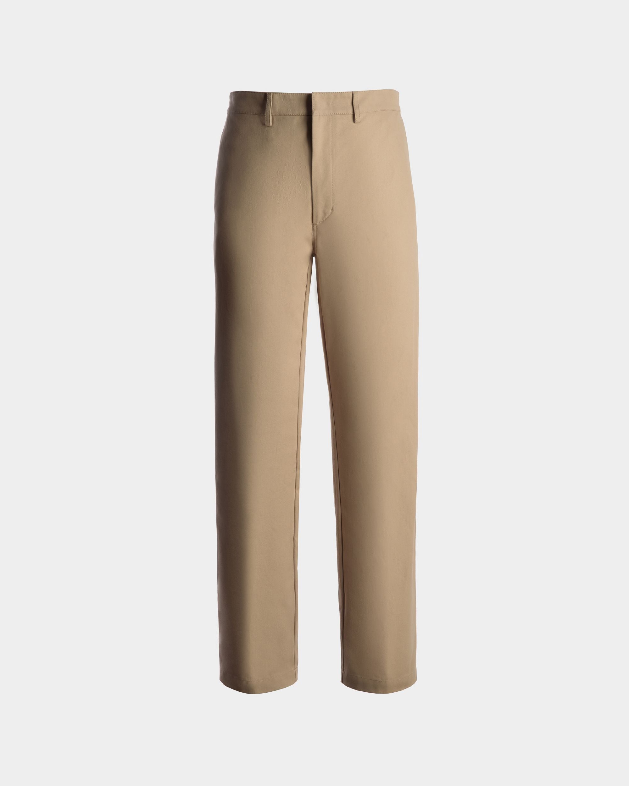 Pantalone In Cotone Color Cammello - Uomo - Bally - 01