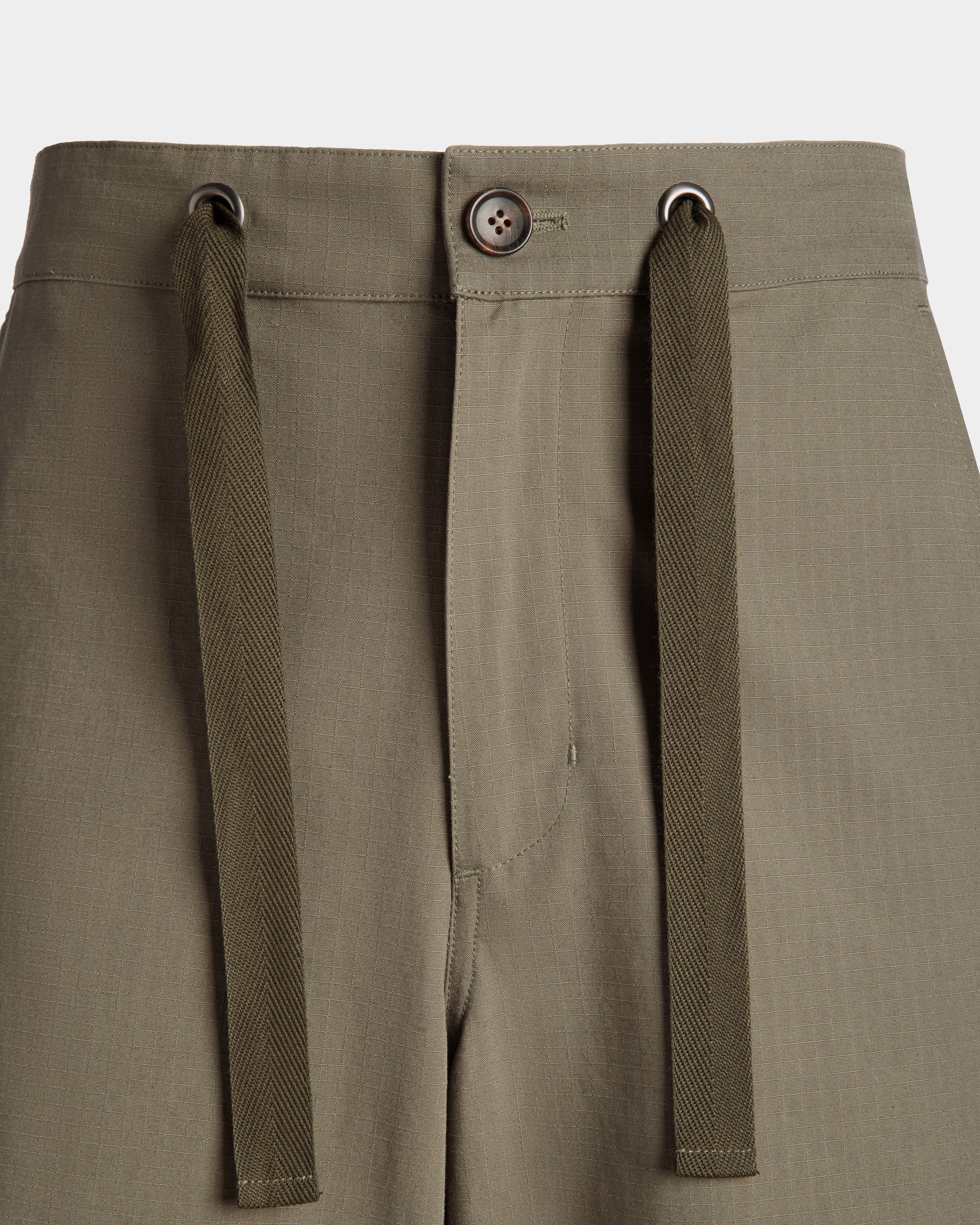 Pantalone Adrien Brody Travel Collection In Cotone Military Green - Uomo - Bally - 05