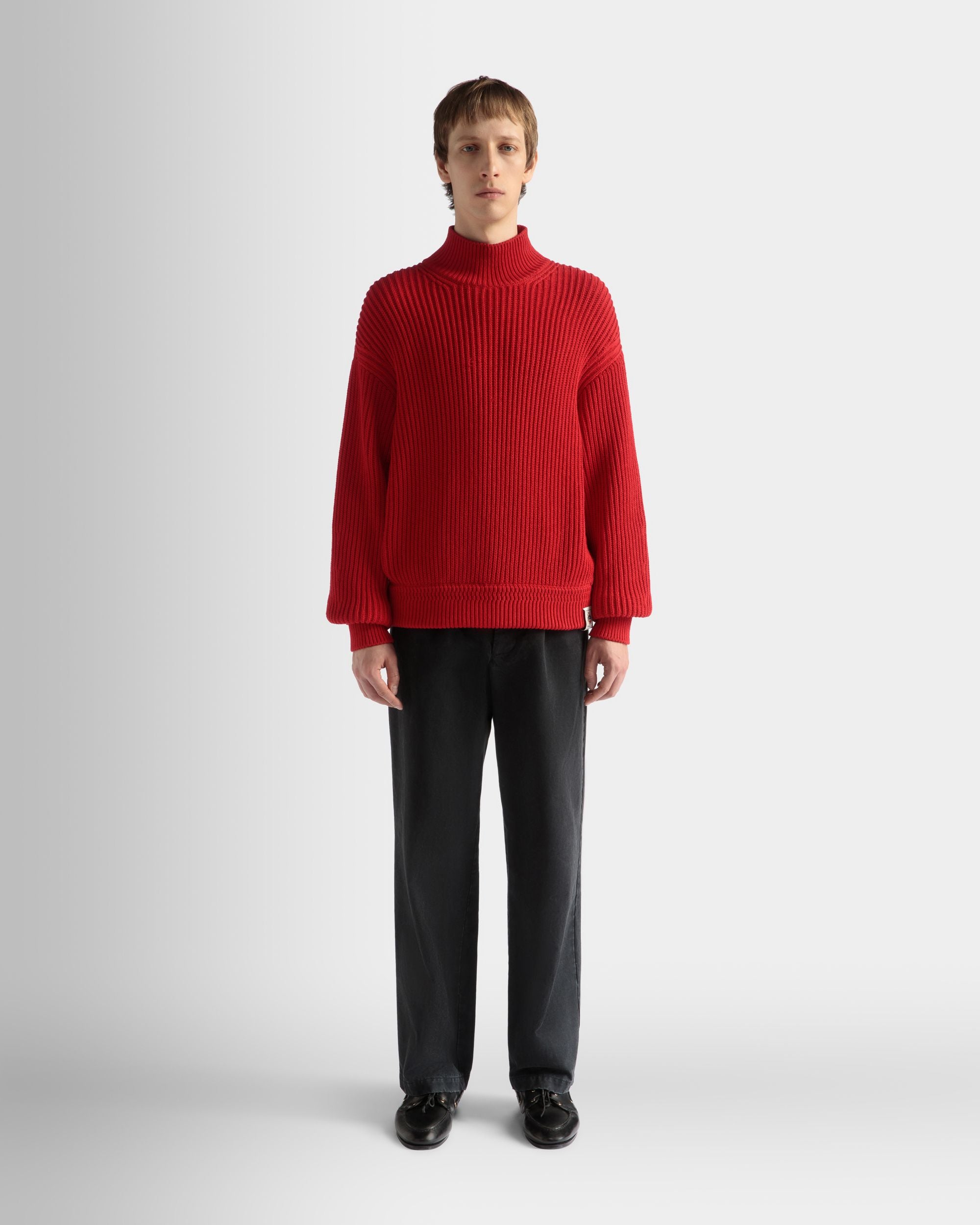 Pantalone In Cotone Nero - Uomo - Bally - 02