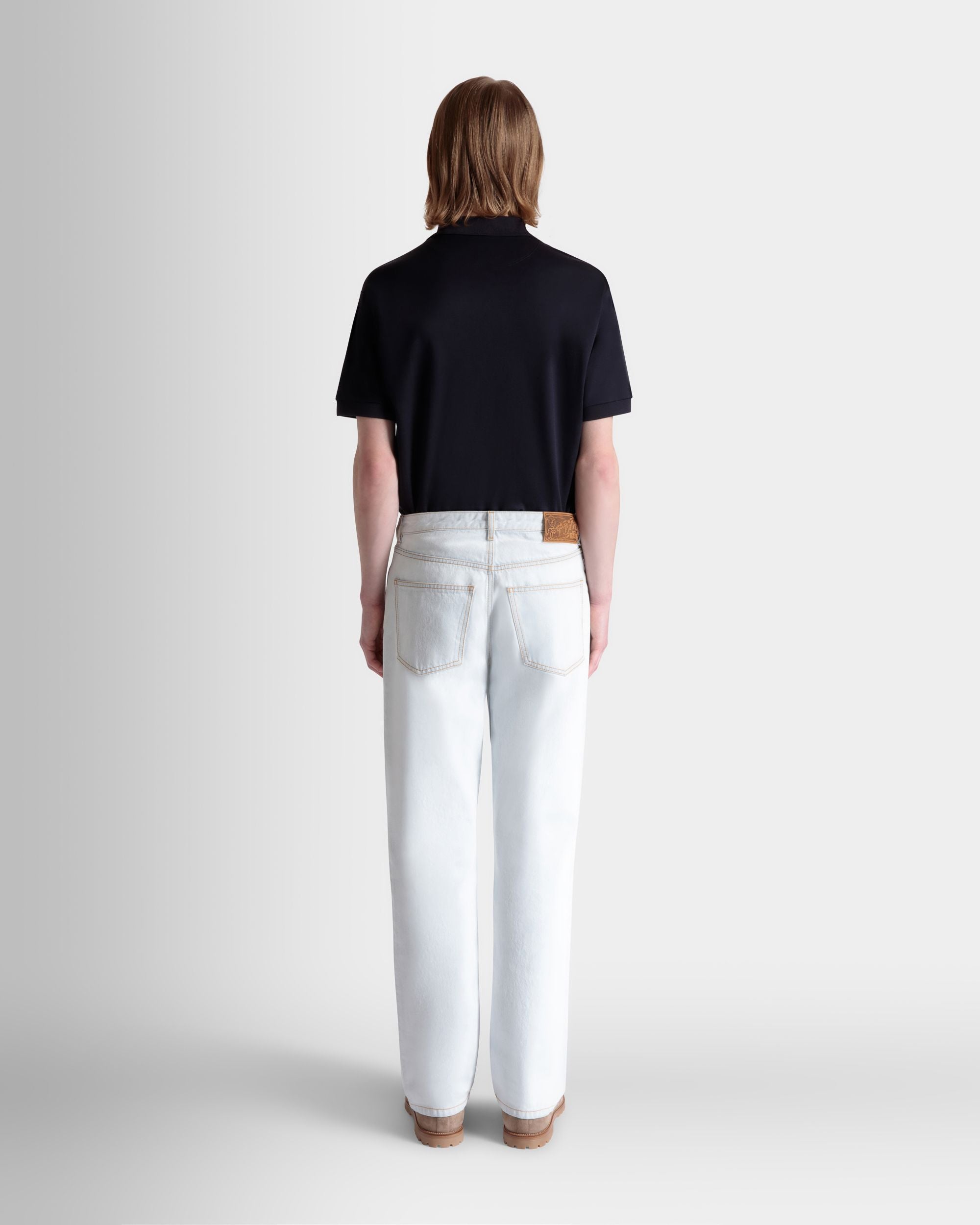 Pantalone In Cotone Denim Light Blue - Uomo - Bally - 06