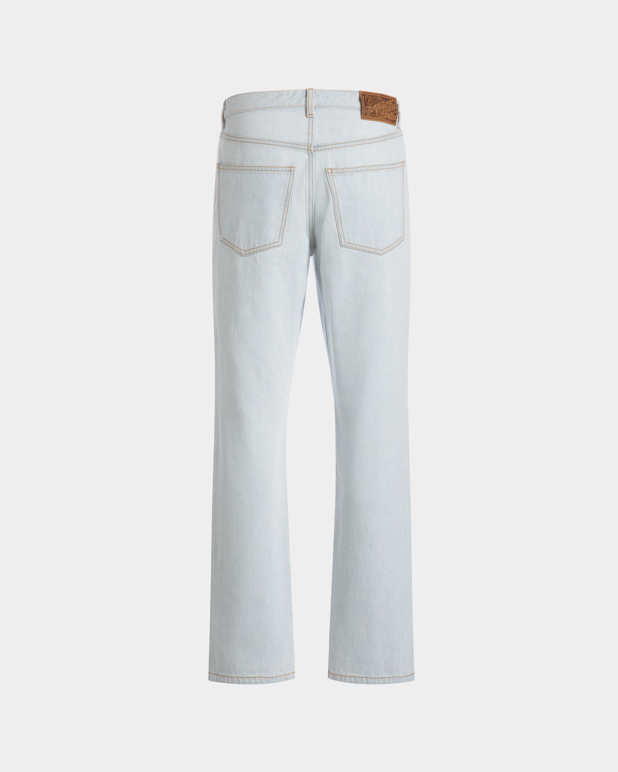 Pantalone In Cotone Denim Light Blue - Uomo - Bally - 07