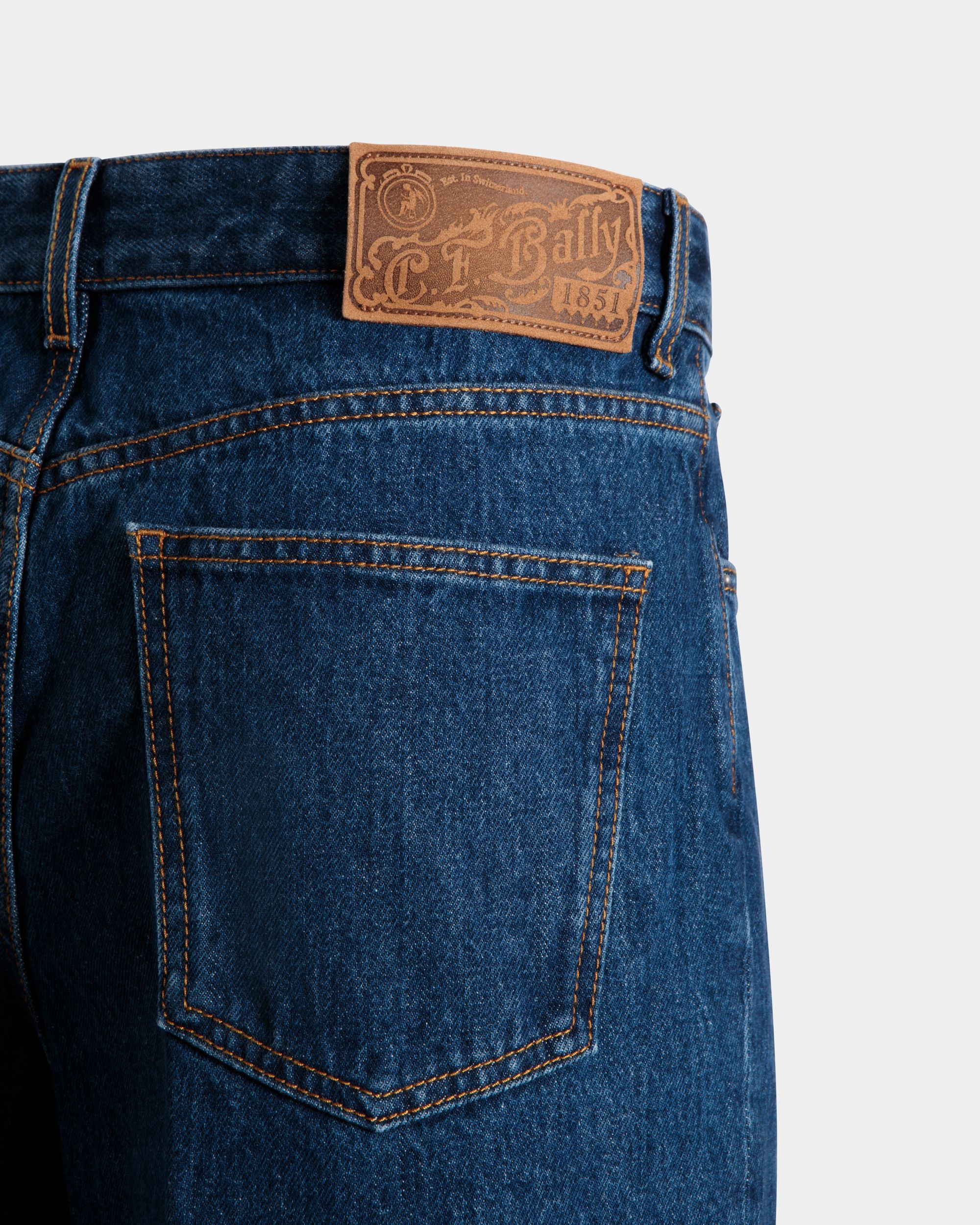 Trousers Denim In Blue Cotton - Uomo - Bally - 02