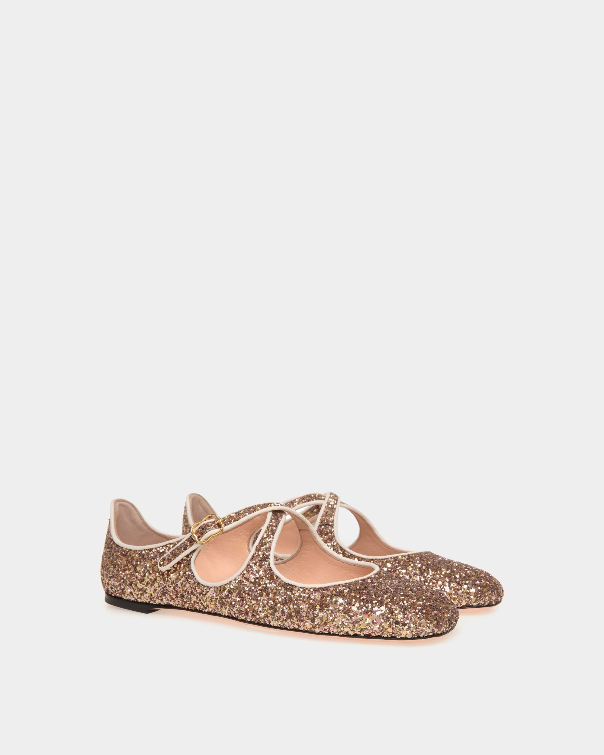 Ballerina Ballyrina In Glitter Color Bronzo - Donna - Bally - 02