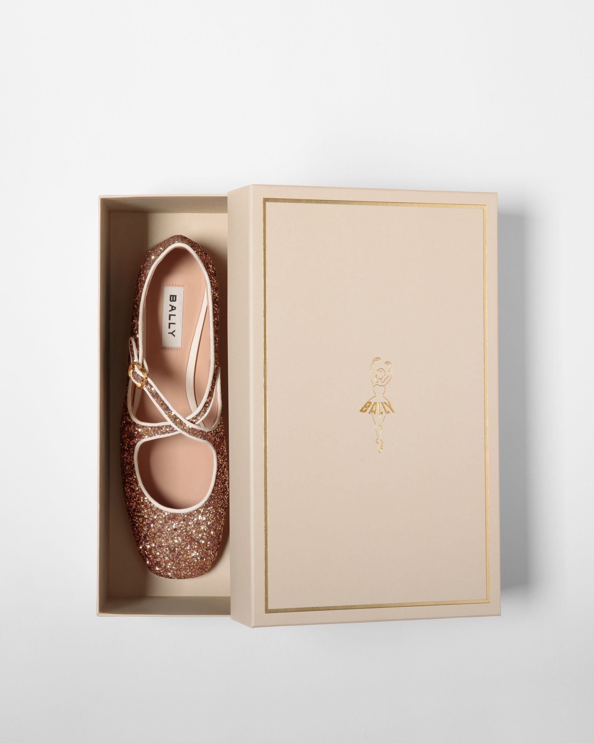 Ballerina Ballyrina In Glitter Color Bronzo - Donna - Bally - 06