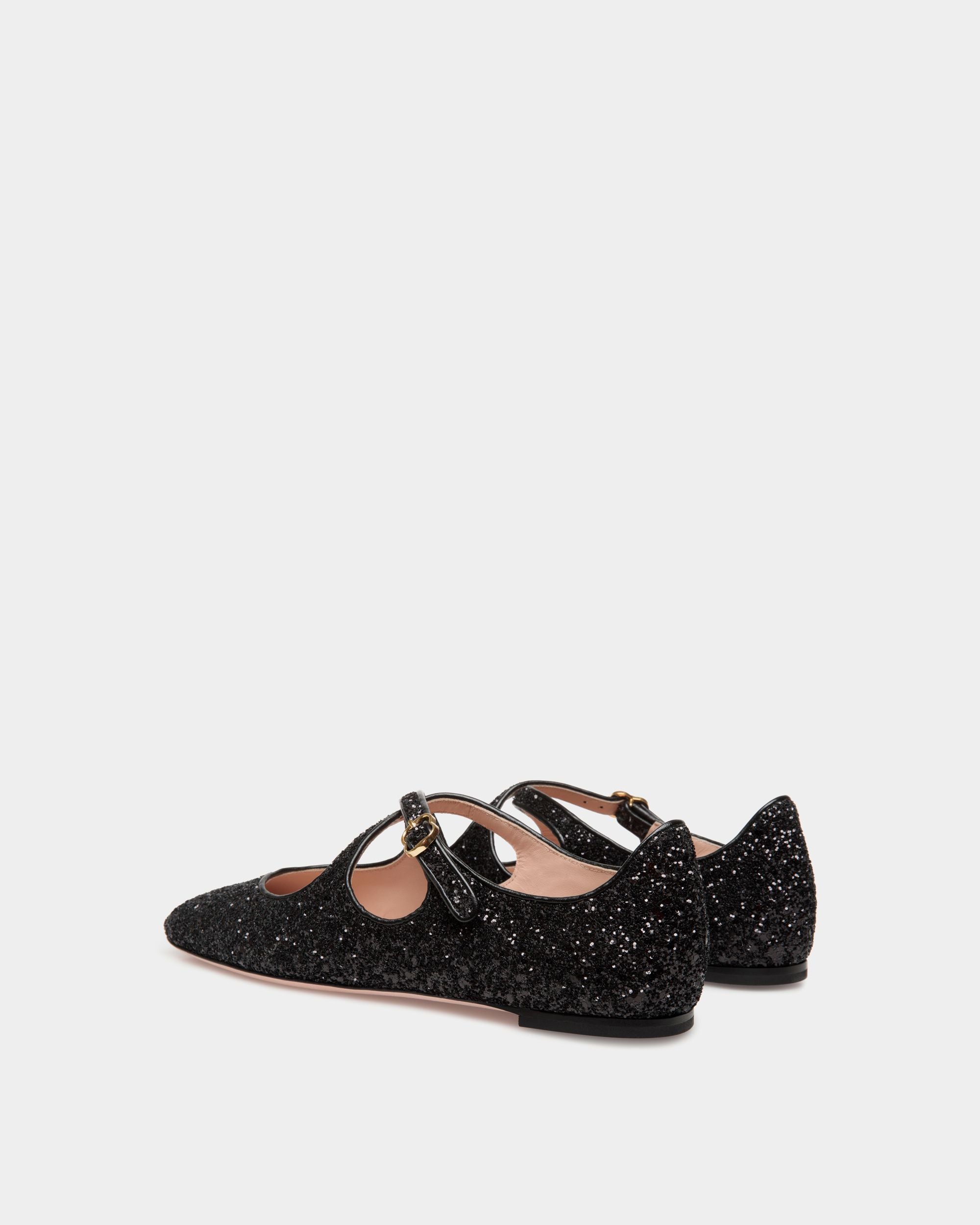 Ballerina Ballyrina In Glitter Nero - Donna - Bally - 03