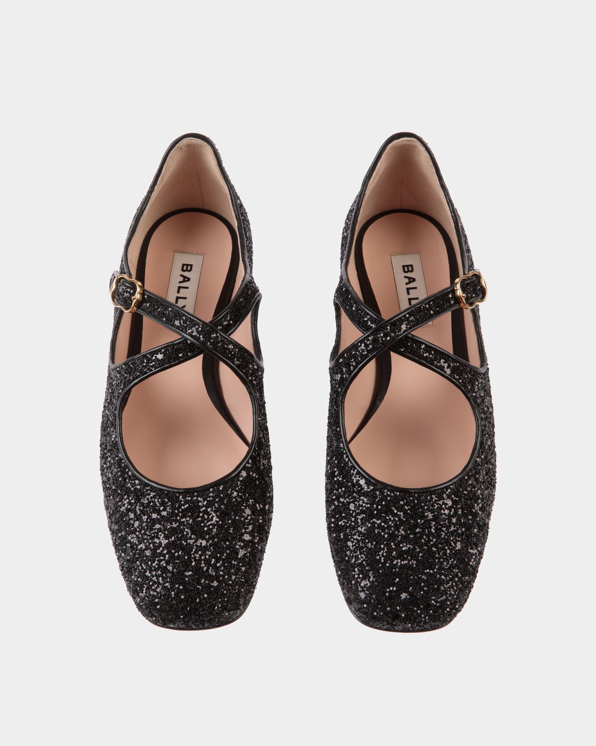 Ballerina Ballyrina In Glitter Nero - Donna - Bally - 04