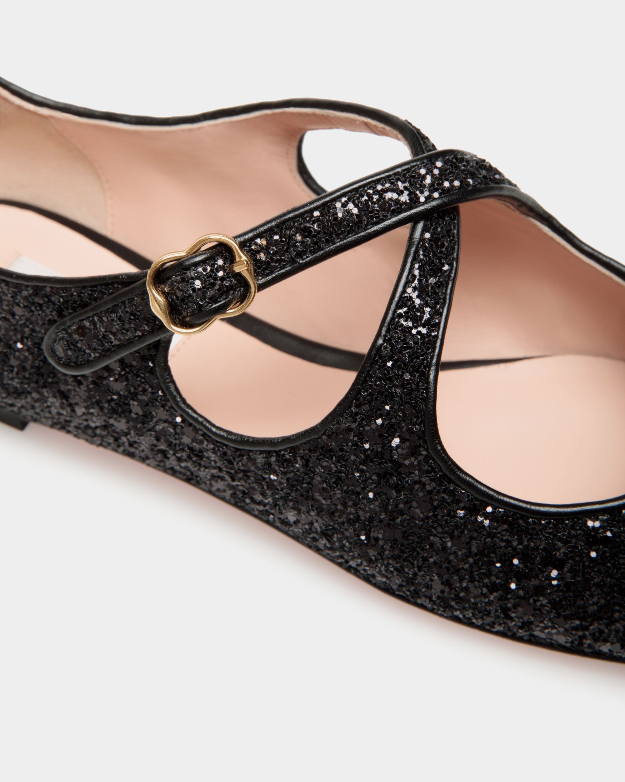 Ballerina Ballyrina In Glitter Nero - Donna - Bally - 05