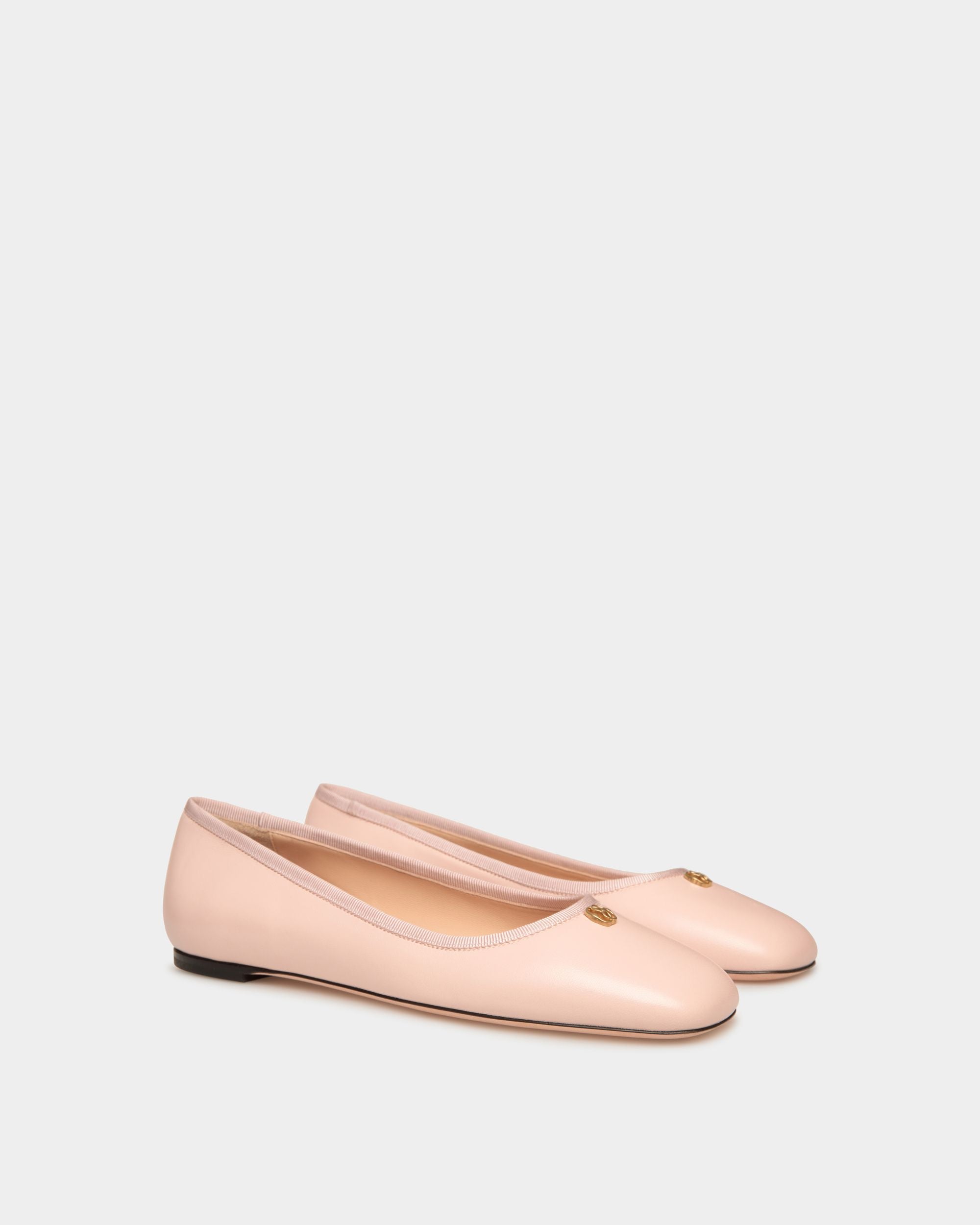 Ballerina Ballyrina In Nappa Rosa Chiaro - Donna - Bally - 02