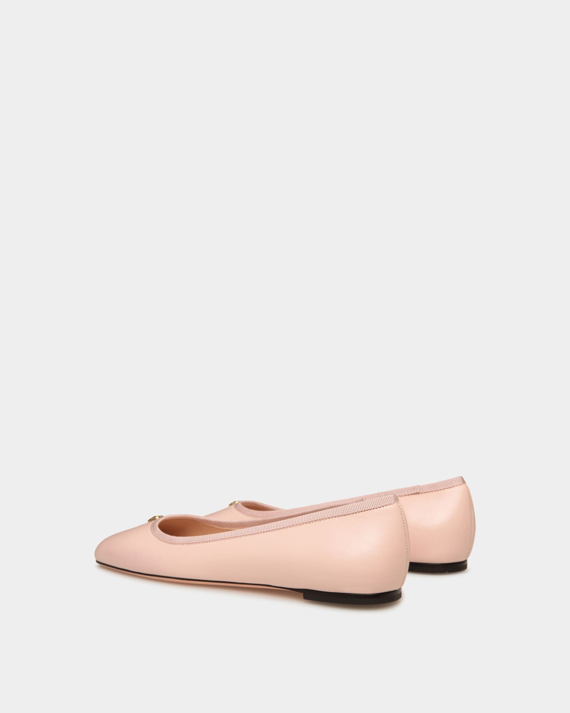 Ballerina Ballyrina In Nappa Rosa Chiaro - Donna - Bally - 03