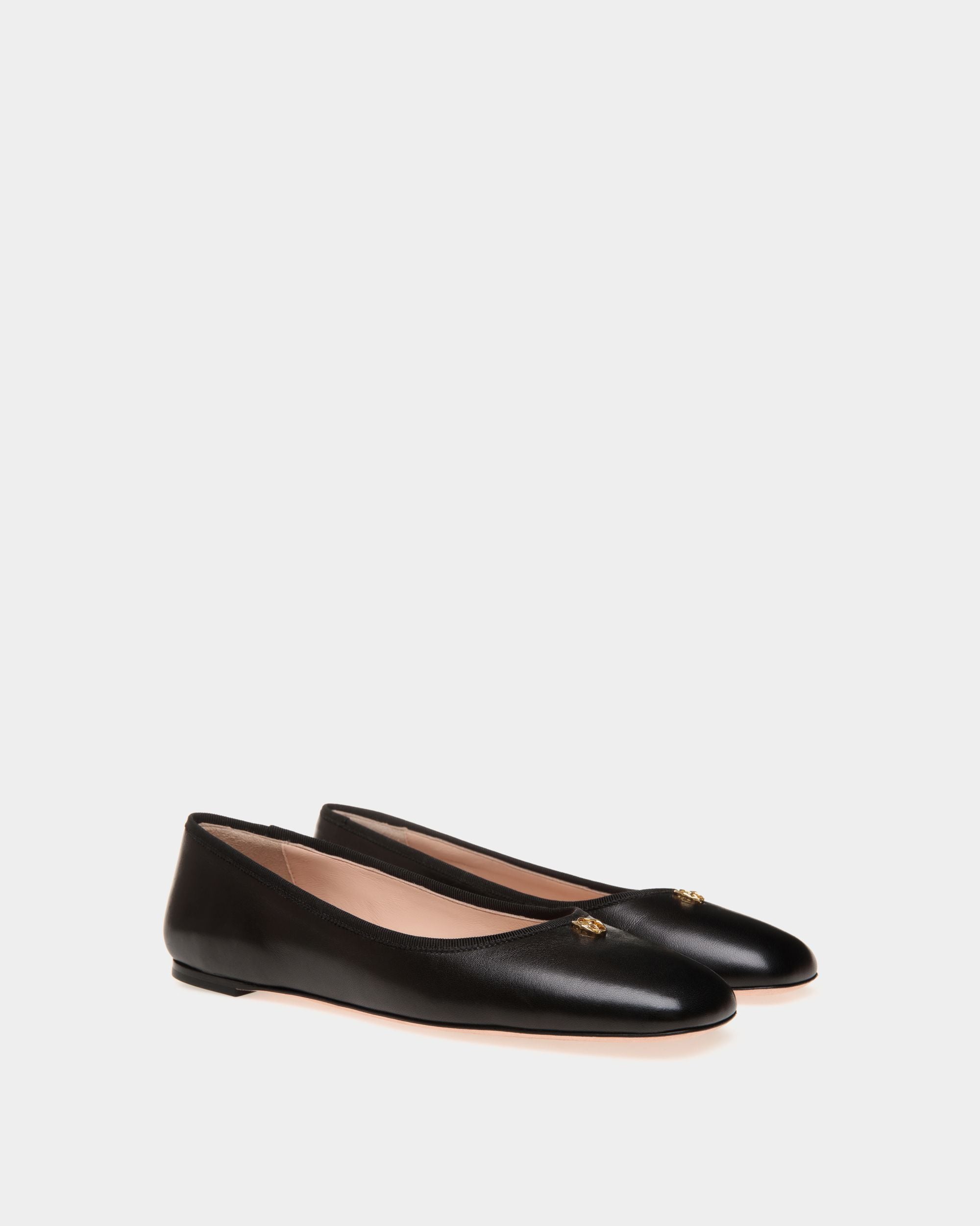 Ballerina Ballyrina In Nappa Nera - Donna - Bally - 03