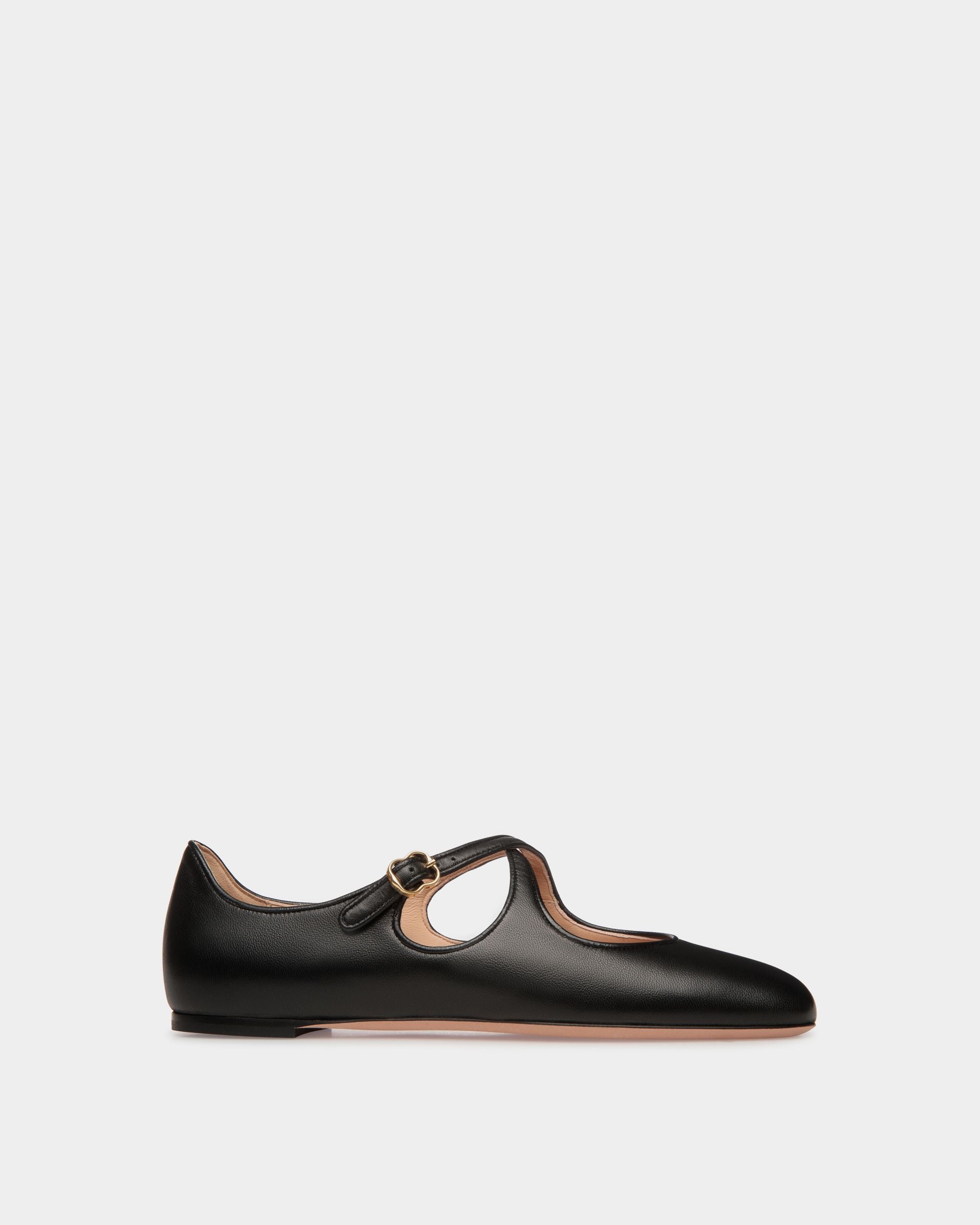 Ballerina Ballyrina In Nappa Nera - Donna - Bally - 01
