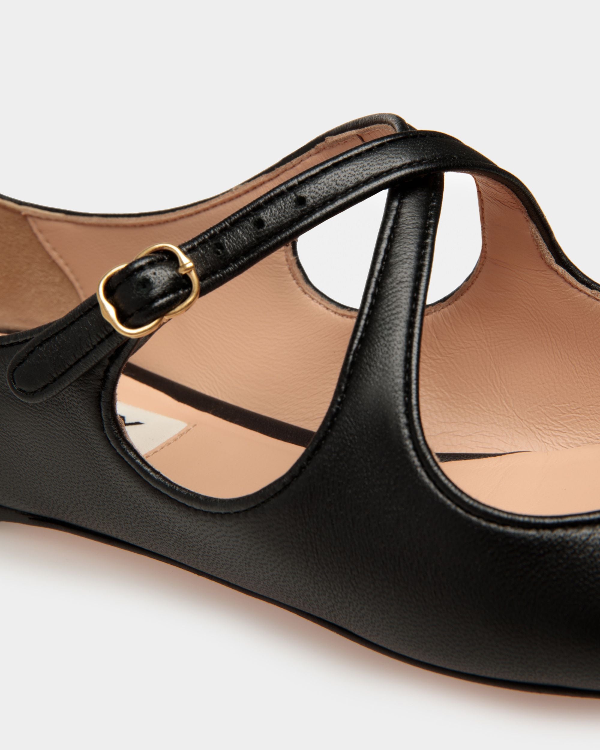 Ballerina Ballyrina In Nappa Nera - Donna - Bally - 05