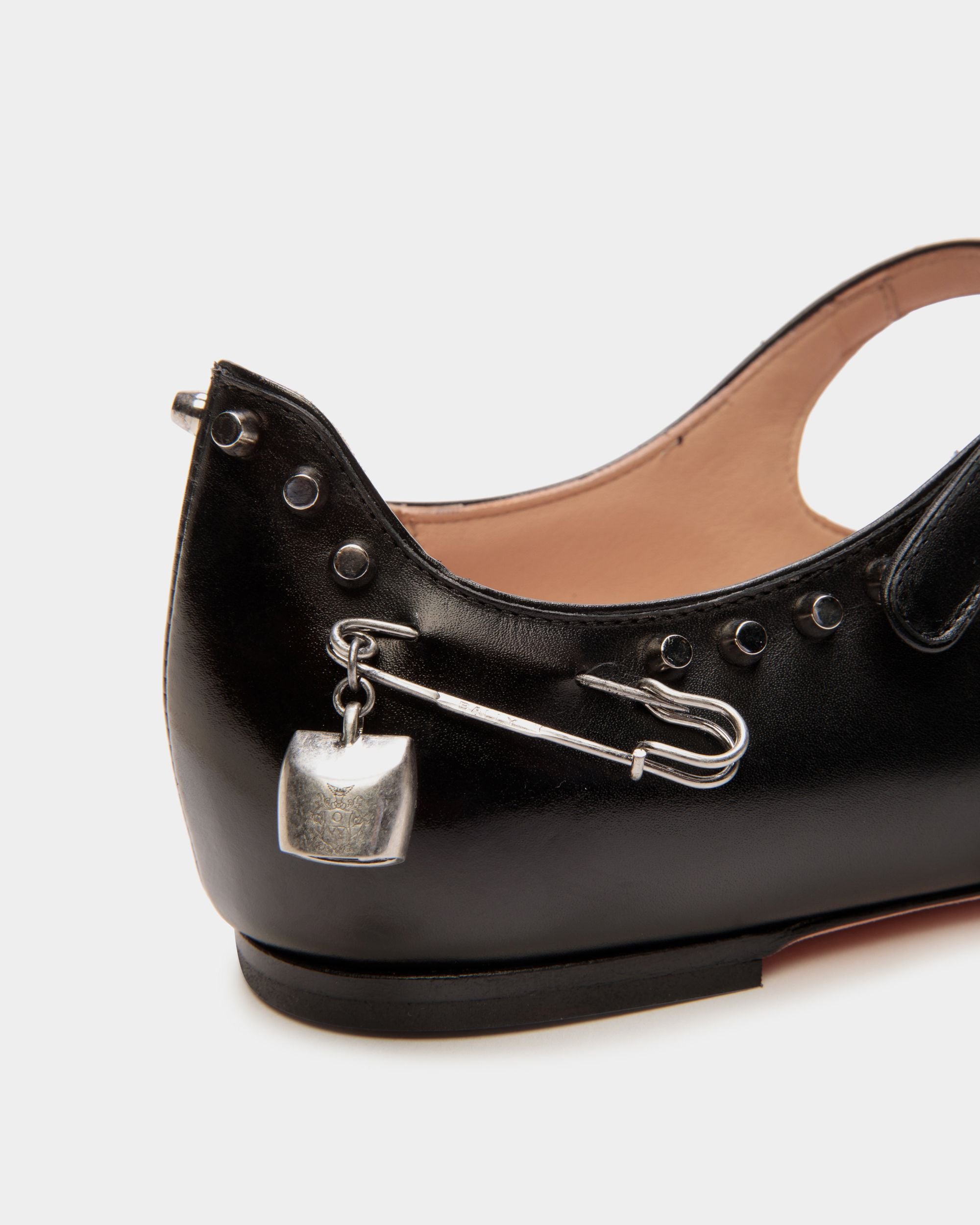 Ballerina Ballyrina In Pelle Nera - Donna - Bally - 06
