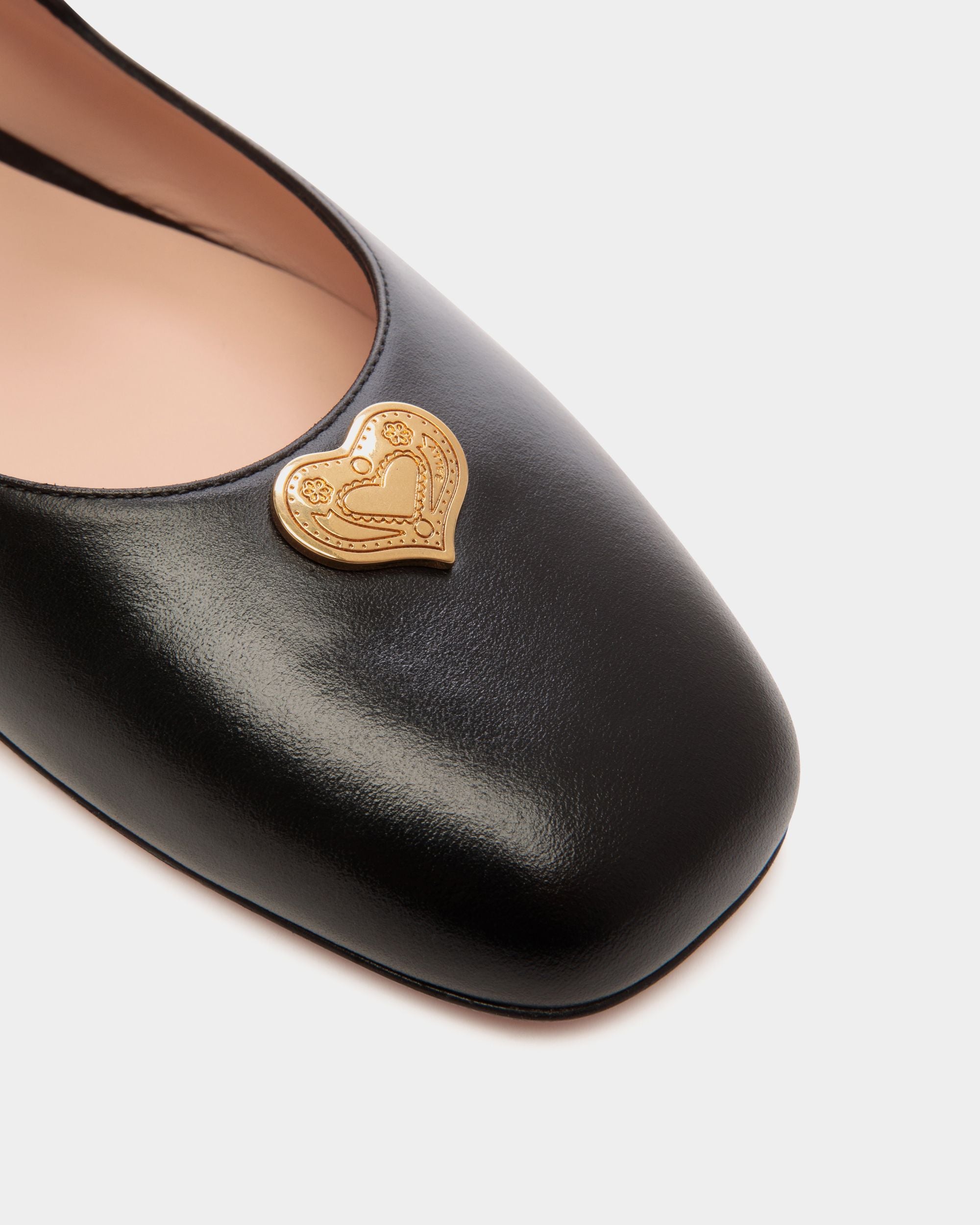 Ballerina Mary Jane Ballyrina In Pelle Nera - Donna - Bally - 05