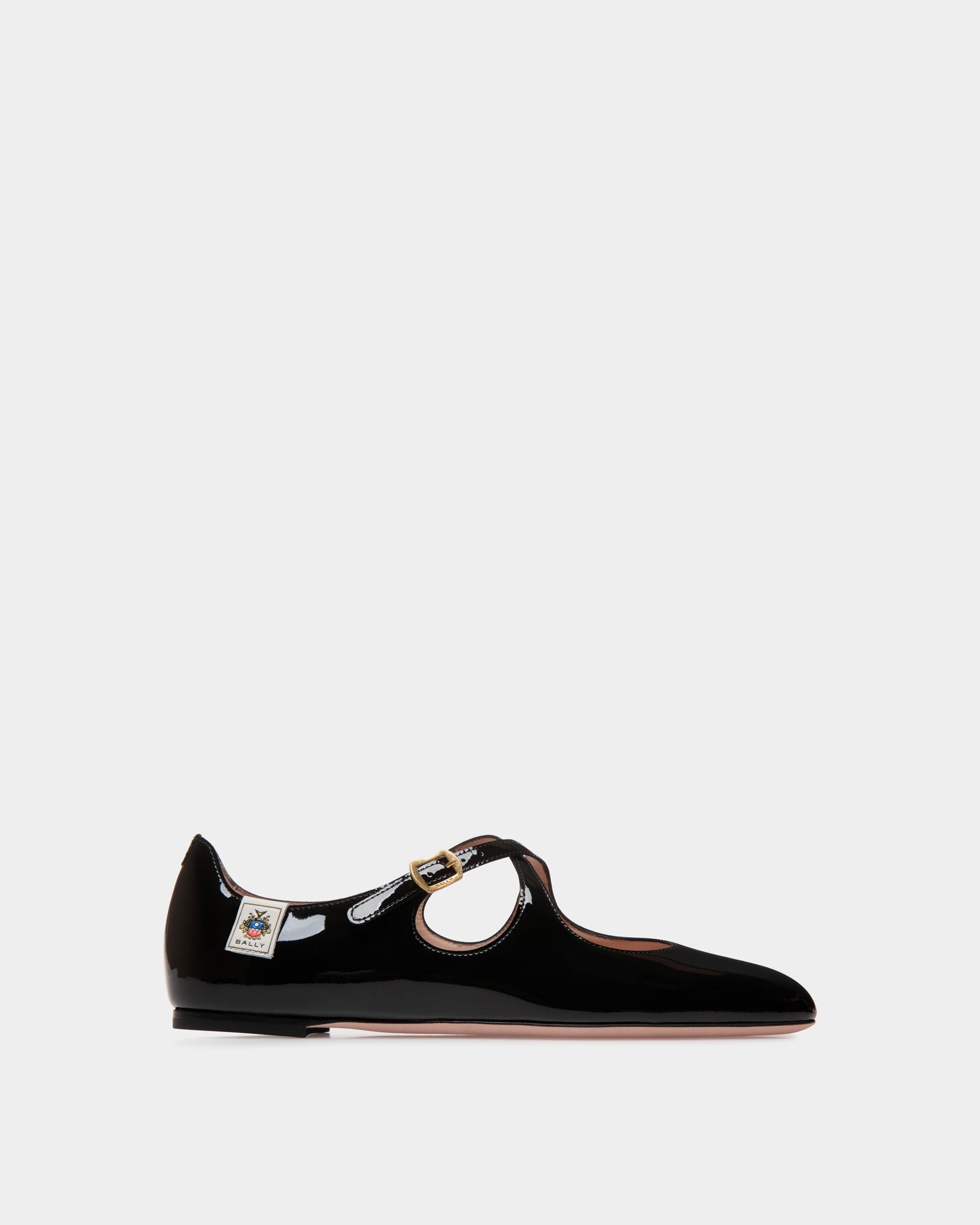 Ballerina Ballyrina In Pelle Verniciata Nera - Donna - Bally - 01