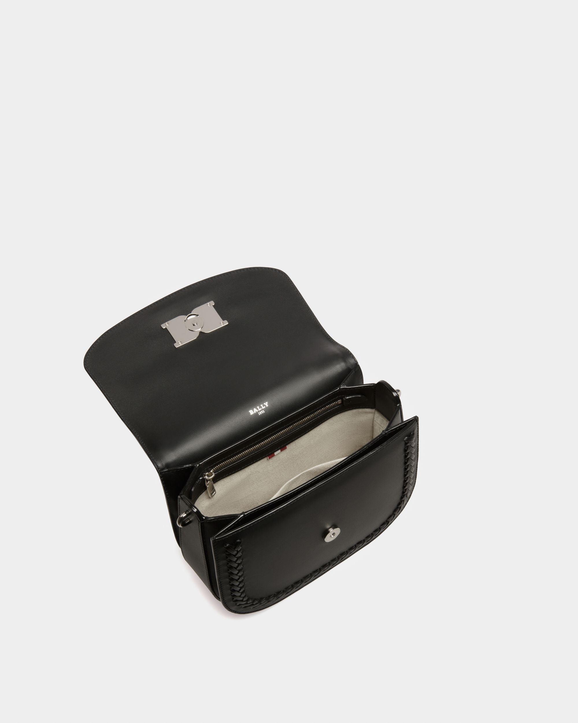Beckie Borsa A Tracolla In Pelle Nera - Donna - Bally - 04