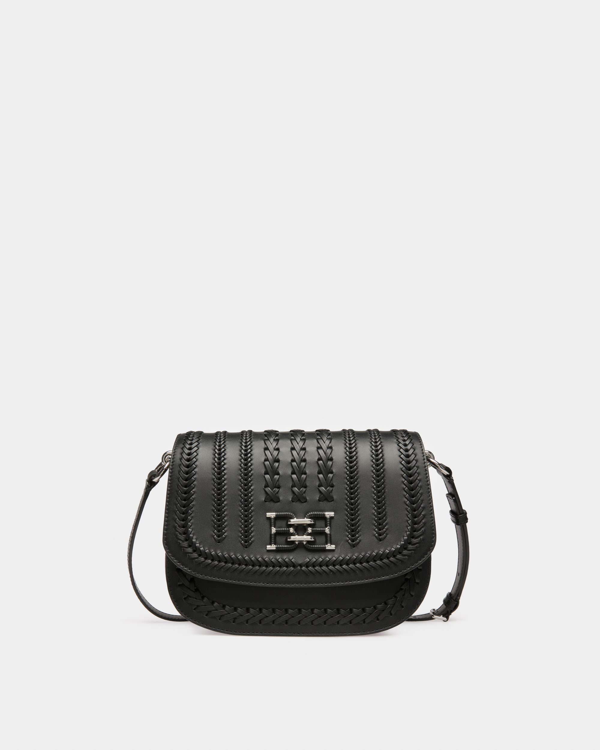 Beckie Borsa A Tracolla In Pelle Nera - Donna - Bally - 05