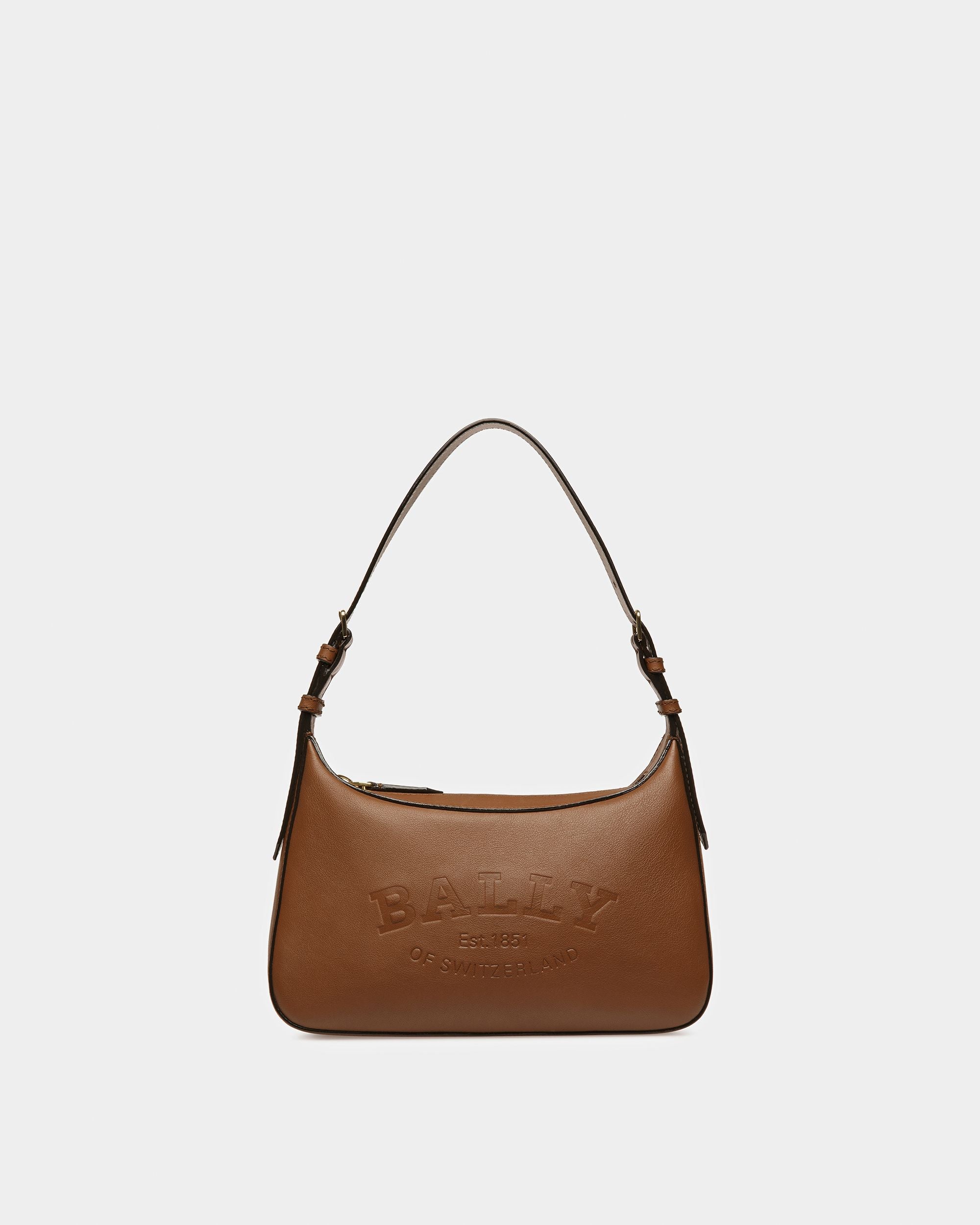 Coralye Borsa A Tracolla In Pelle Marrone - Donna - Bally - 01