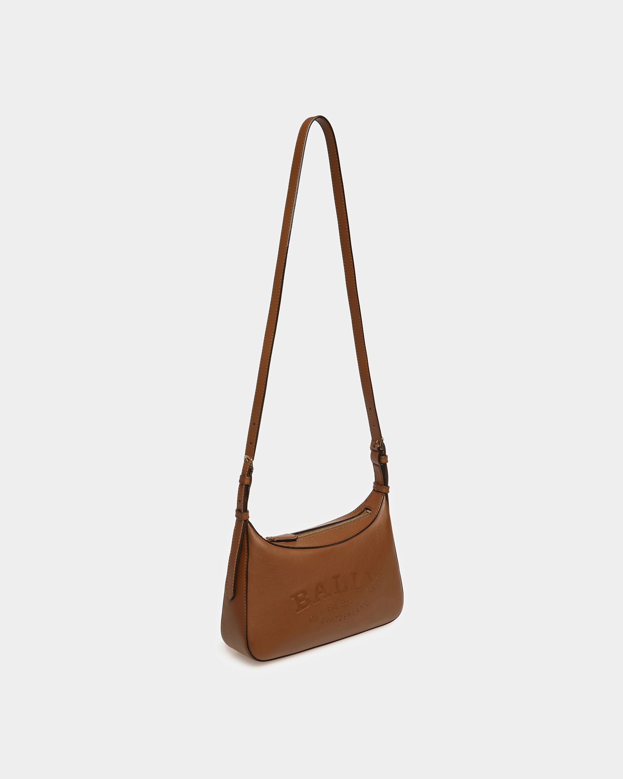 Coralye Borsa A Tracolla In Pelle Marrone - Donna - Bally - 07
