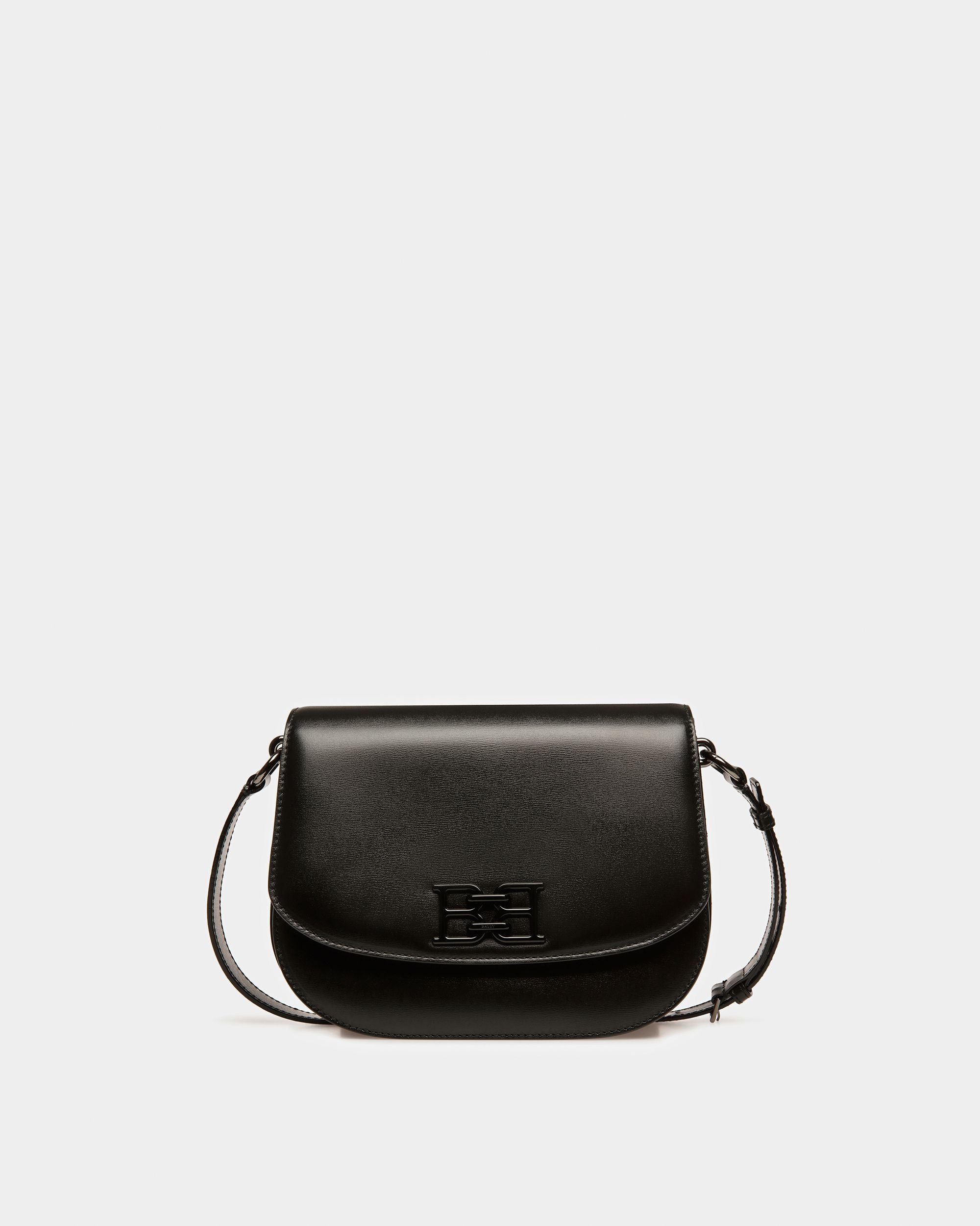 Beckie Borsa A Tracolla In Pelle Nera - Donna - Bally - 01