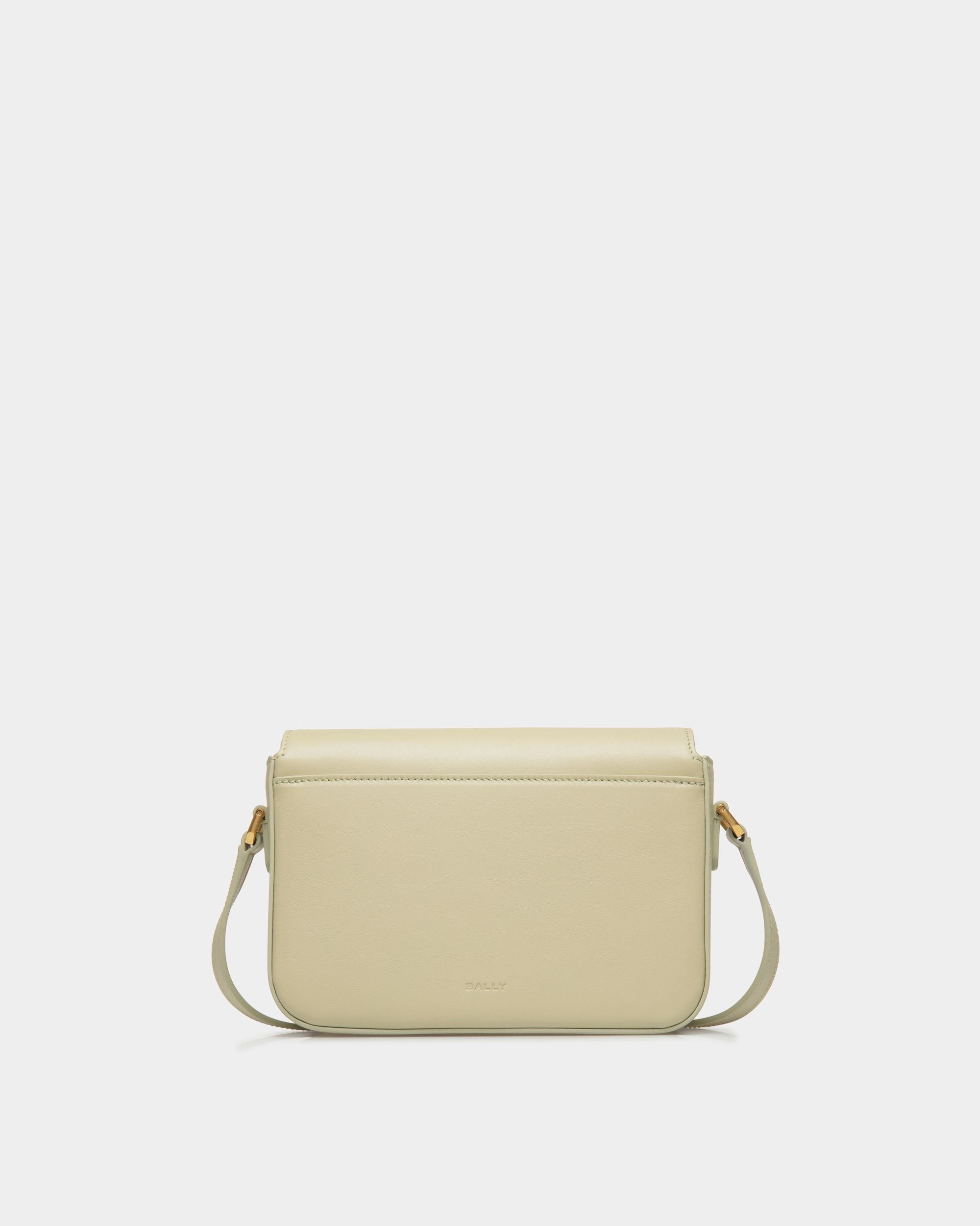 Borsa A Tracolla Piccola Emblem In Pelle Light Green - Donna - Bally - 03