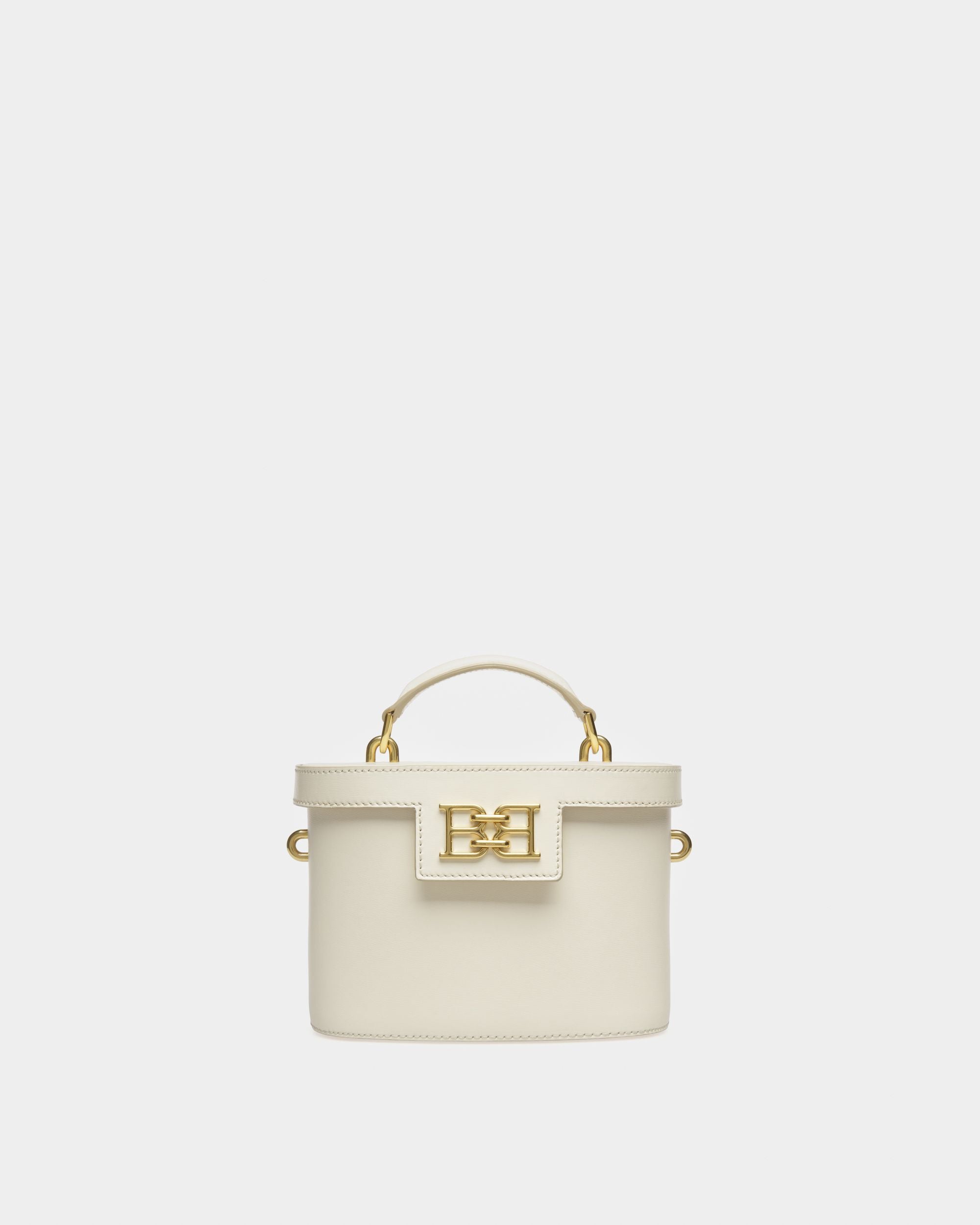 Bengi Borsa A Tracolla In Pelle Avorio - Donna - Bally - 01