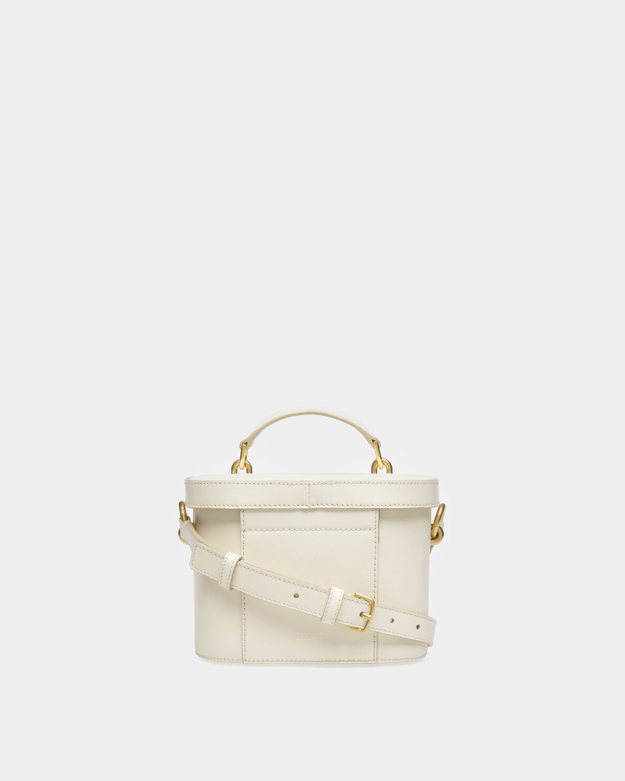Bengi Borsa A Tracolla In Pelle Avorio - Donna - Bally - 03