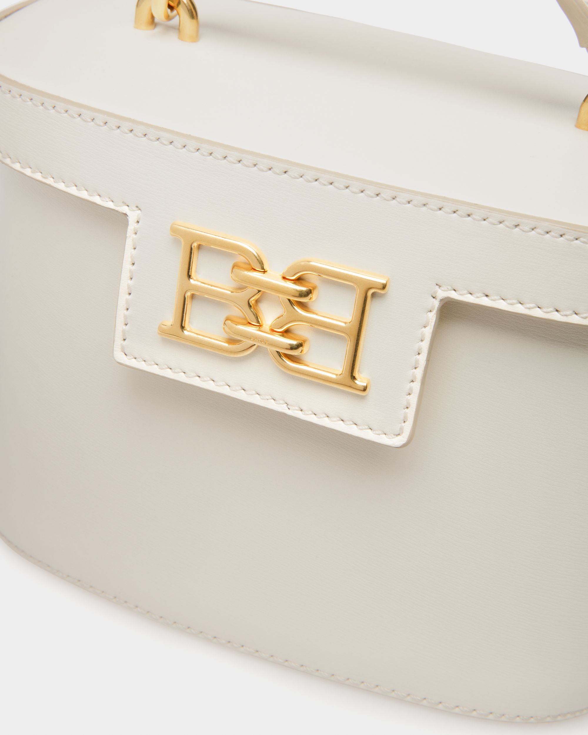 Bengi Borsa A Tracolla In Pelle Avorio - Donna - Bally - 05